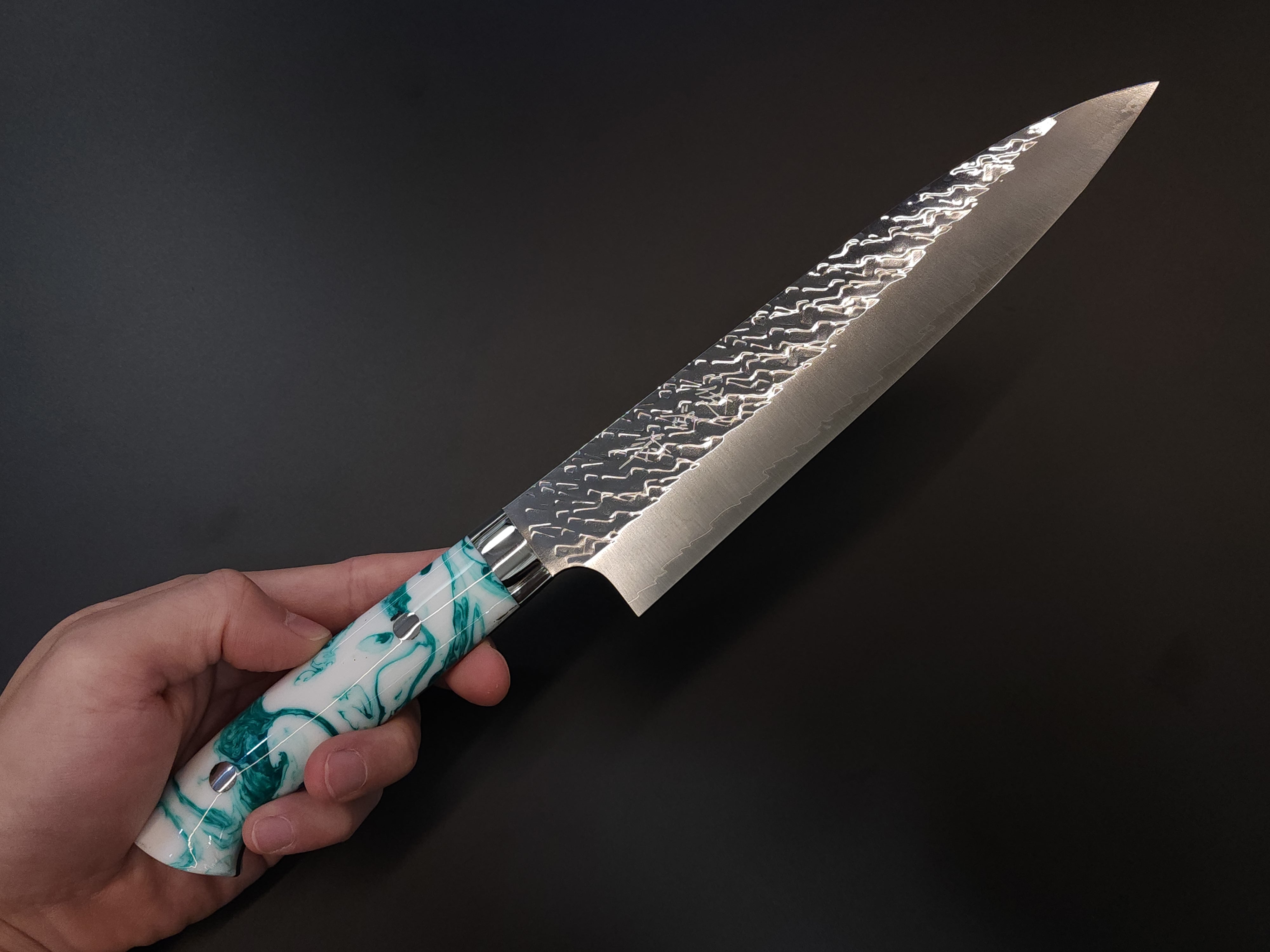 佐治武士SPG STRIX 牛刀210mm (綠白) – Knife Life HK