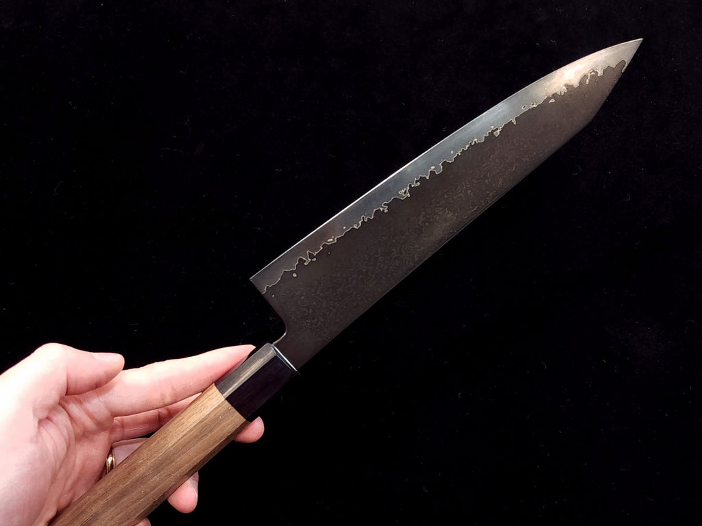 Kagekiyo VG-10 Black Damascus Kiritsuke Gyuto
