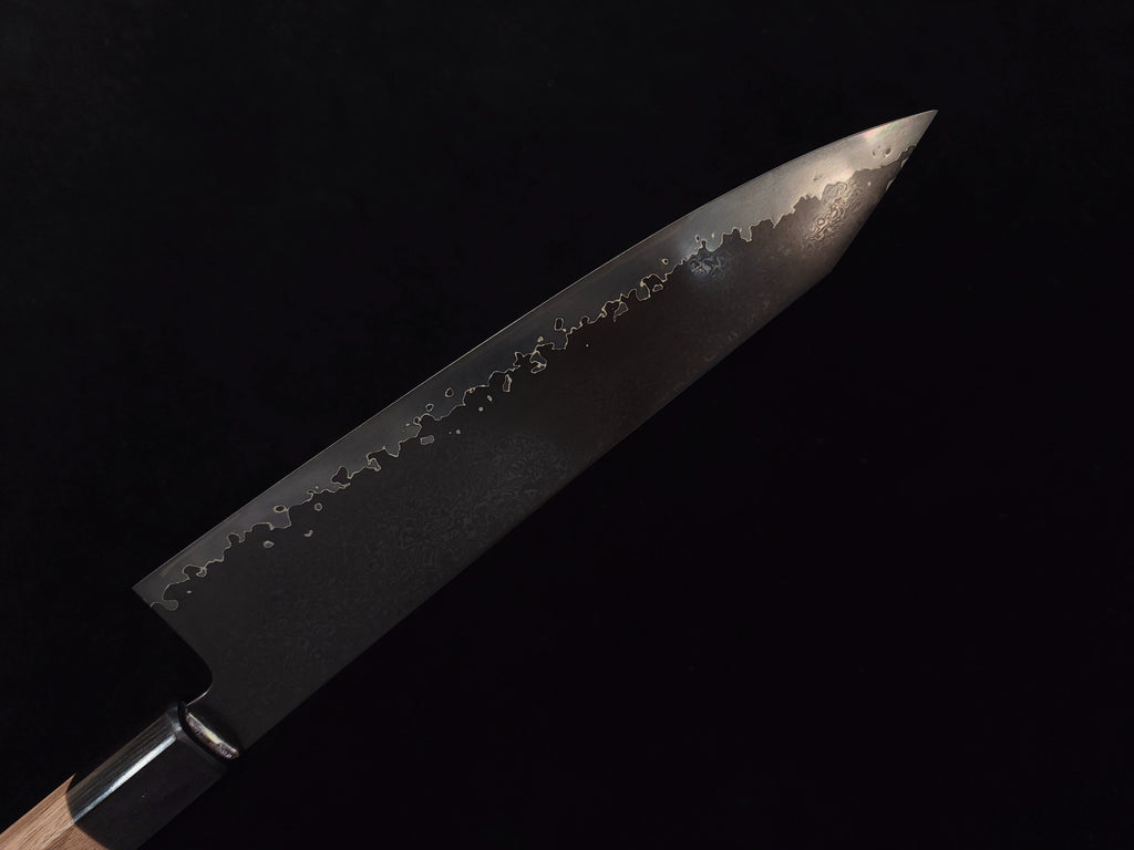 Kagekiyo VG-10 Black Damascus Kiritsuke Gyuto