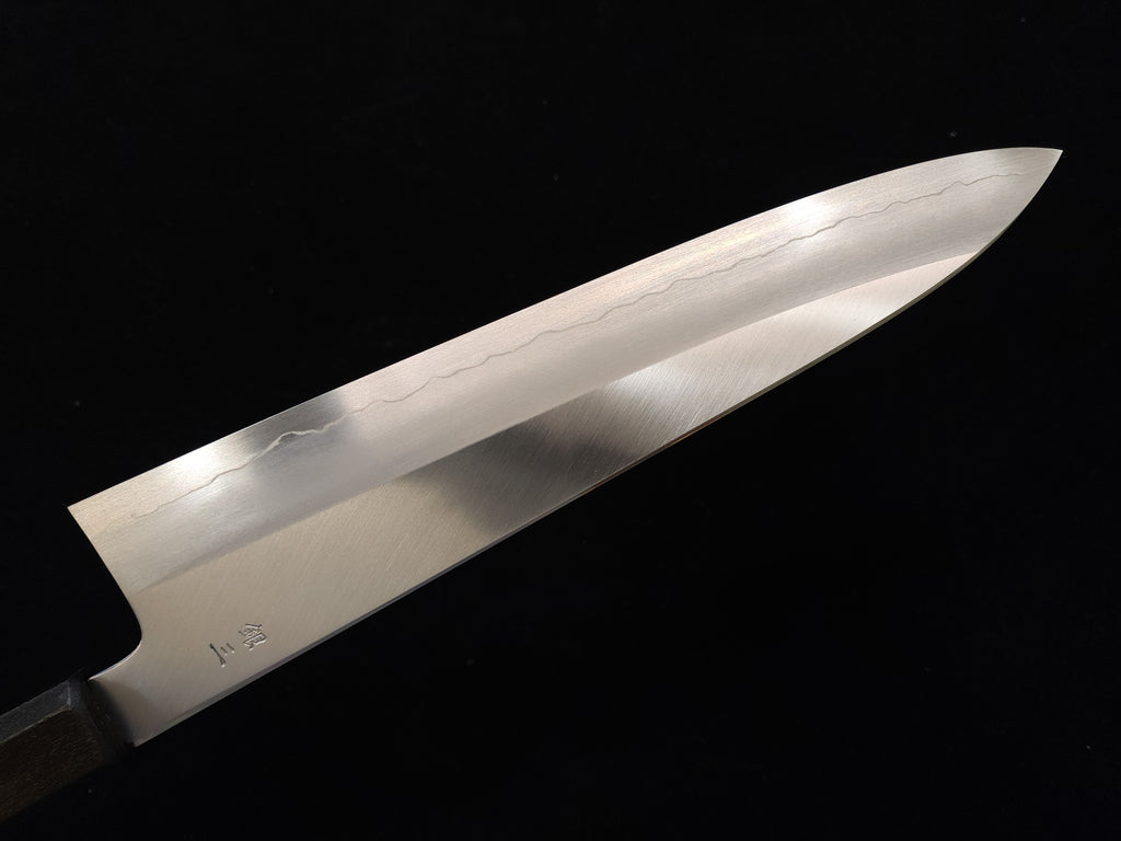 Kagekiyo Ginsan Wide Bevel Gyuto 240mm w/ Saya