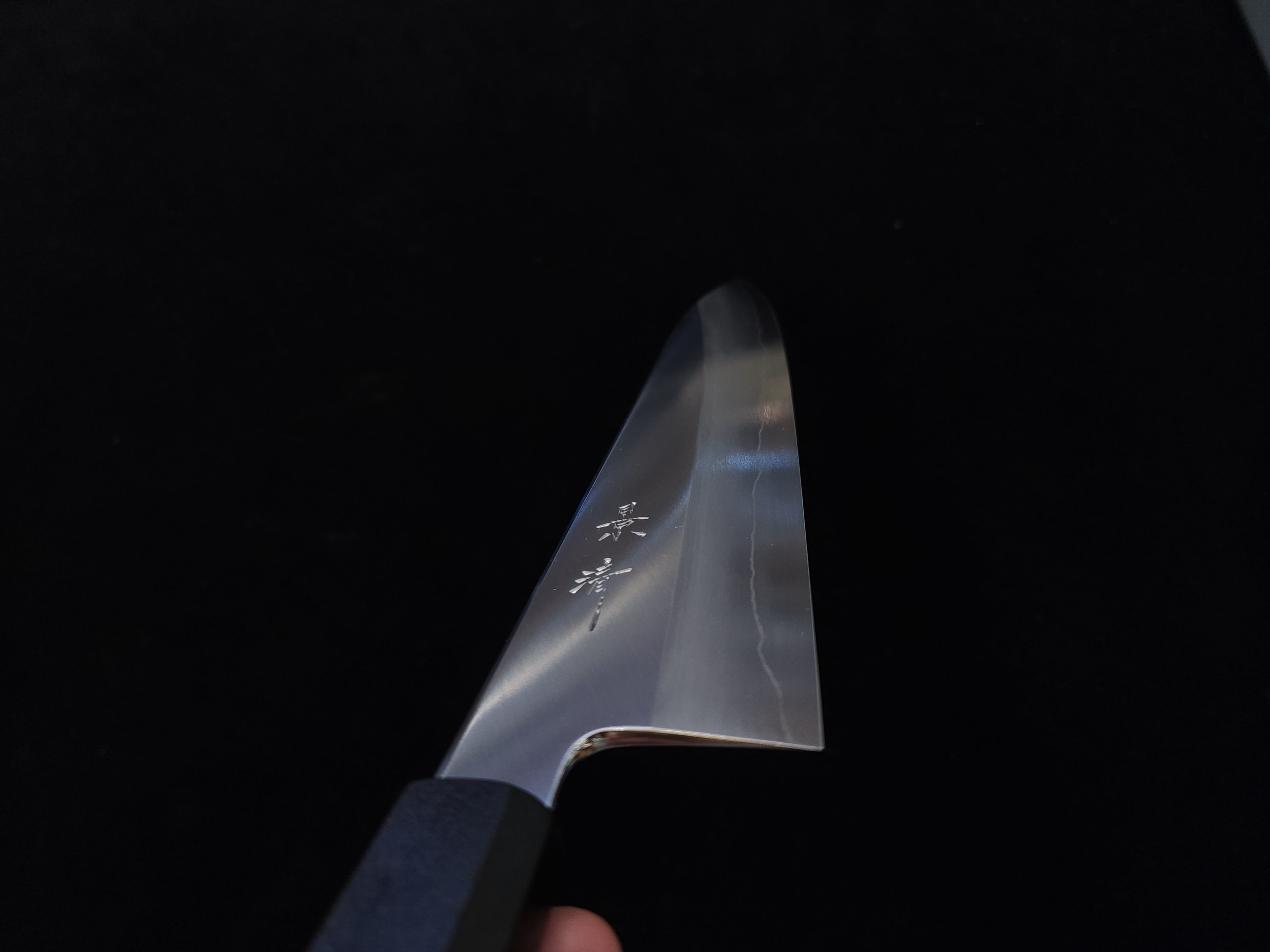 景清銀三鋼牛刀240mm (漆柄) 連鞘