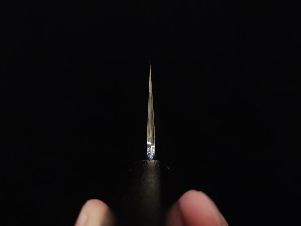 Kagekiyo Ginsan Wide Bevel Gyuto 240mm w/ Saya