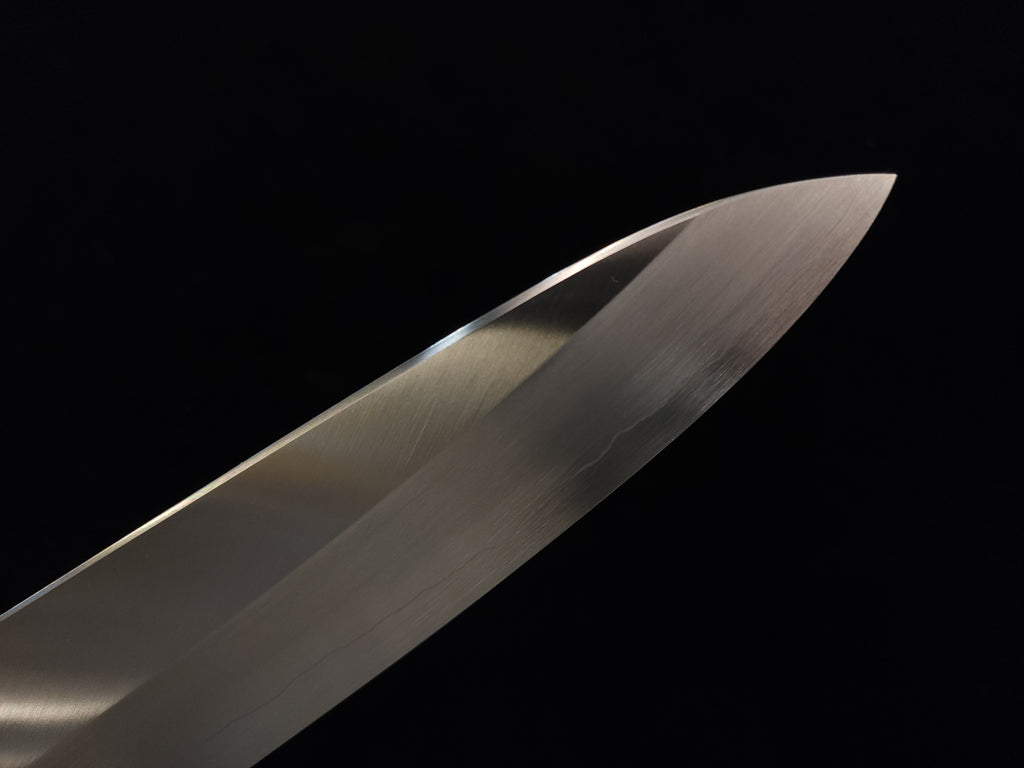 Kagekiyo Ginsan Wide Bevel Gyuto 240mm w/ Saya