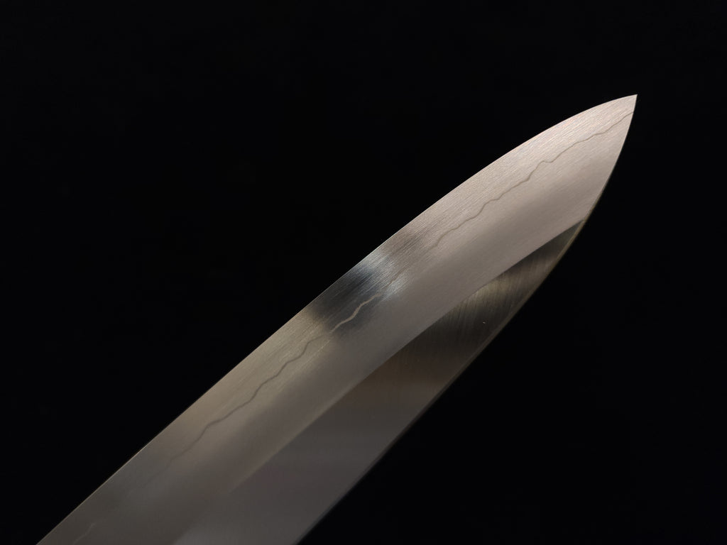 Kagekiyo Ginsan Wide Bevel Gyuto 240mm w/ Saya