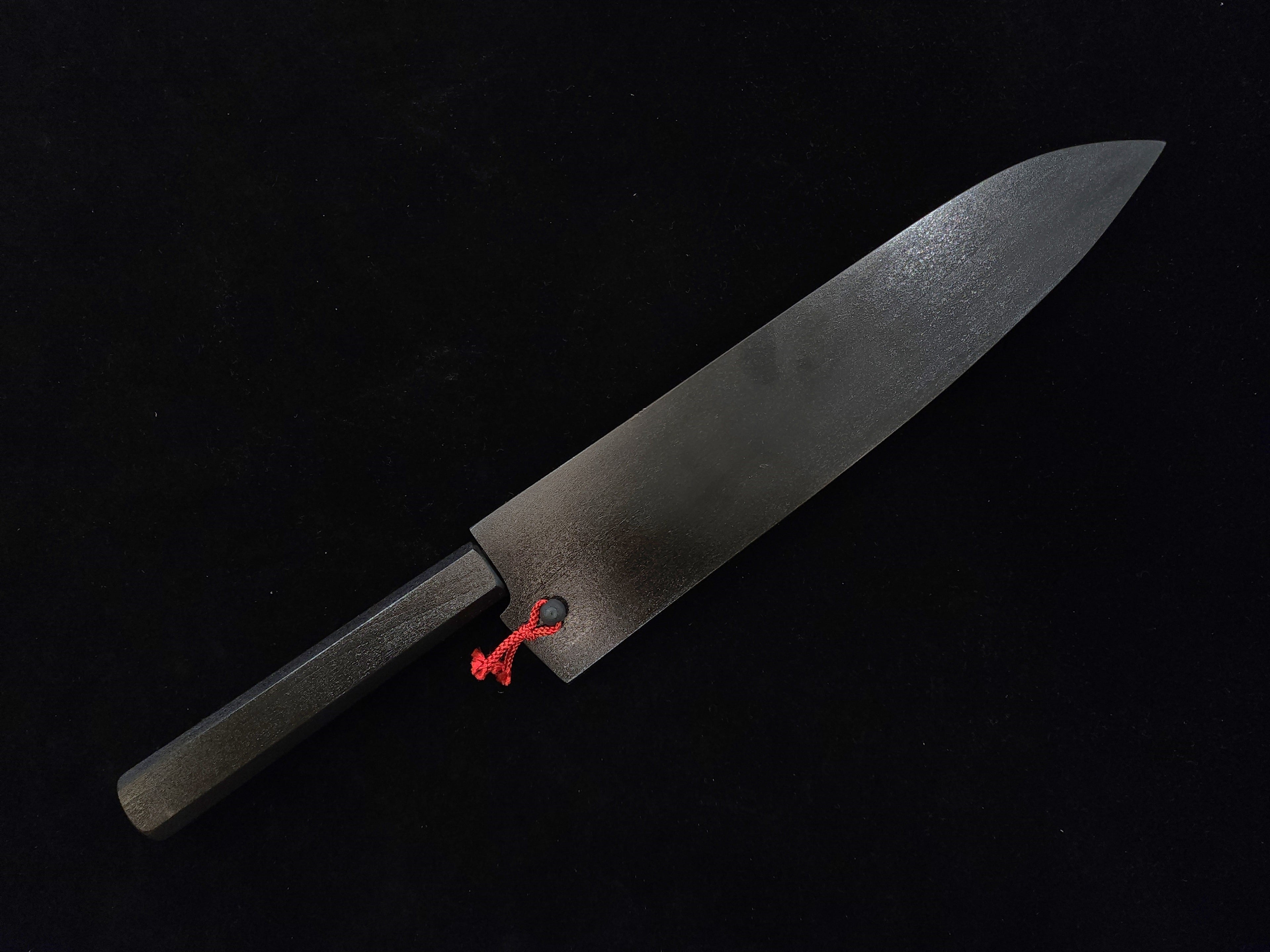 Kagekiyo Ginsan Wide Bevel Gyuto 240mm w/ Saya