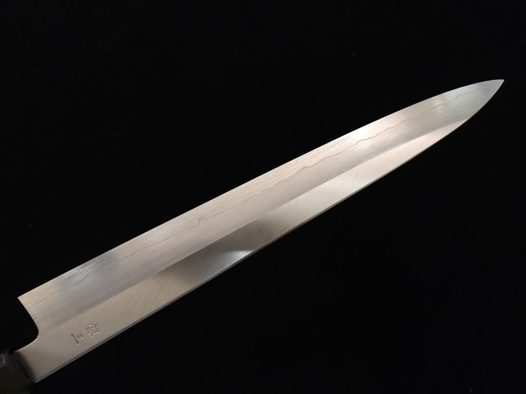 景清銀三鋼和筋引270mm (漆柄) 連鞘