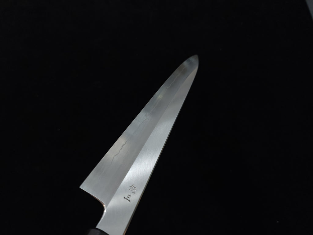 景清銀三鋼和筋引270mm (漆柄) 連鞘