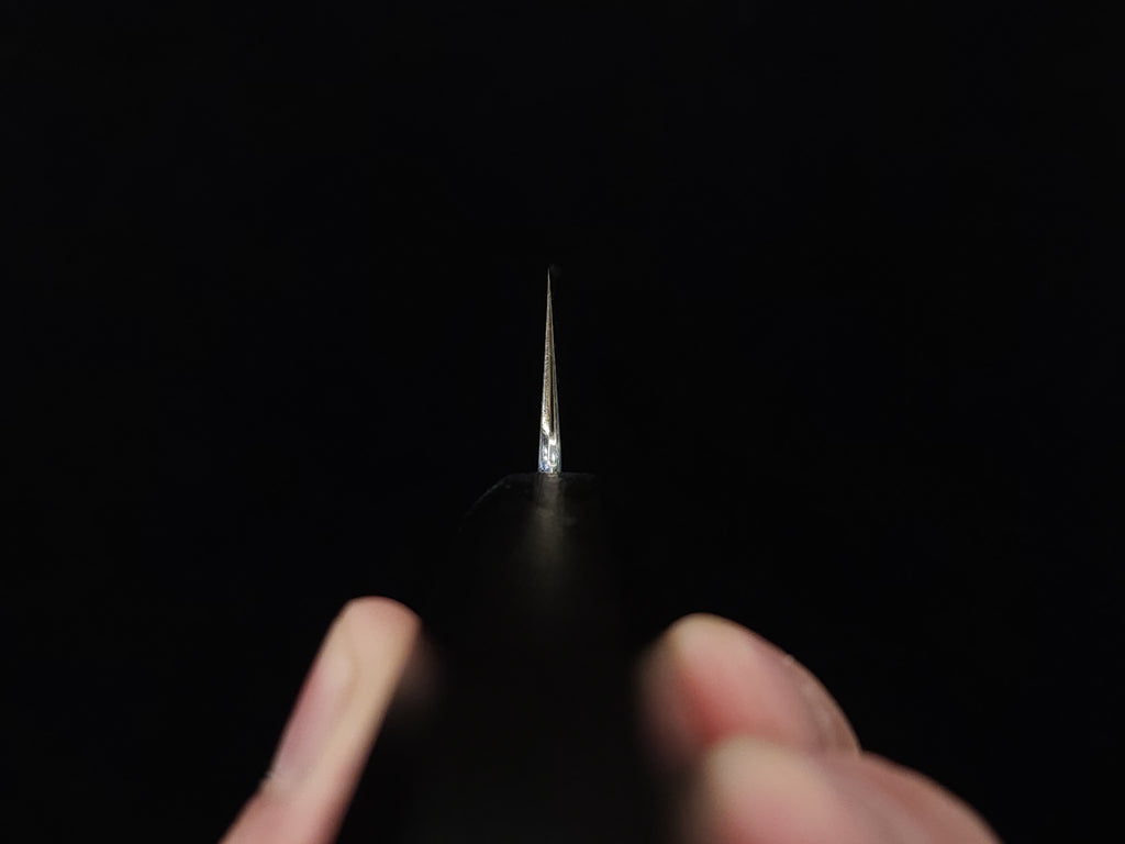 景清銀三鋼和筋引270mm (漆柄) 連鞘