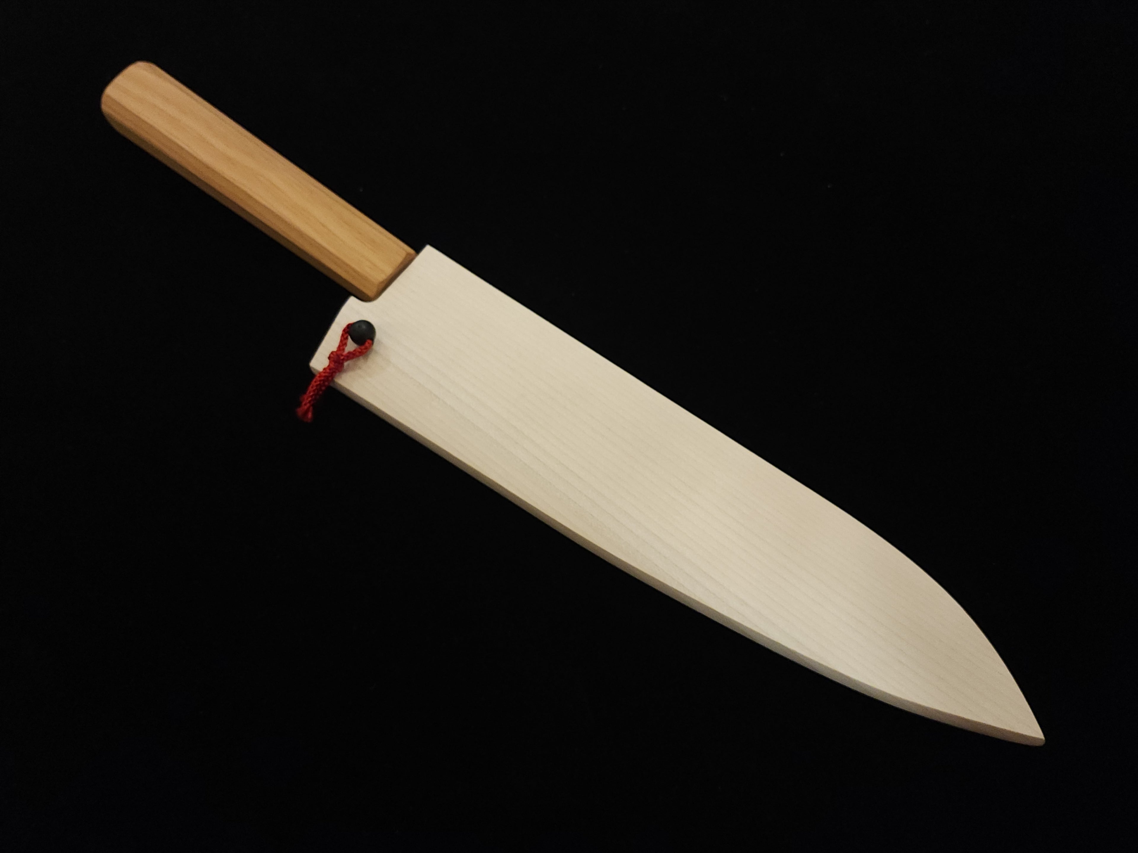 景清極上櫻白二鋼牛刀240mm連鞘