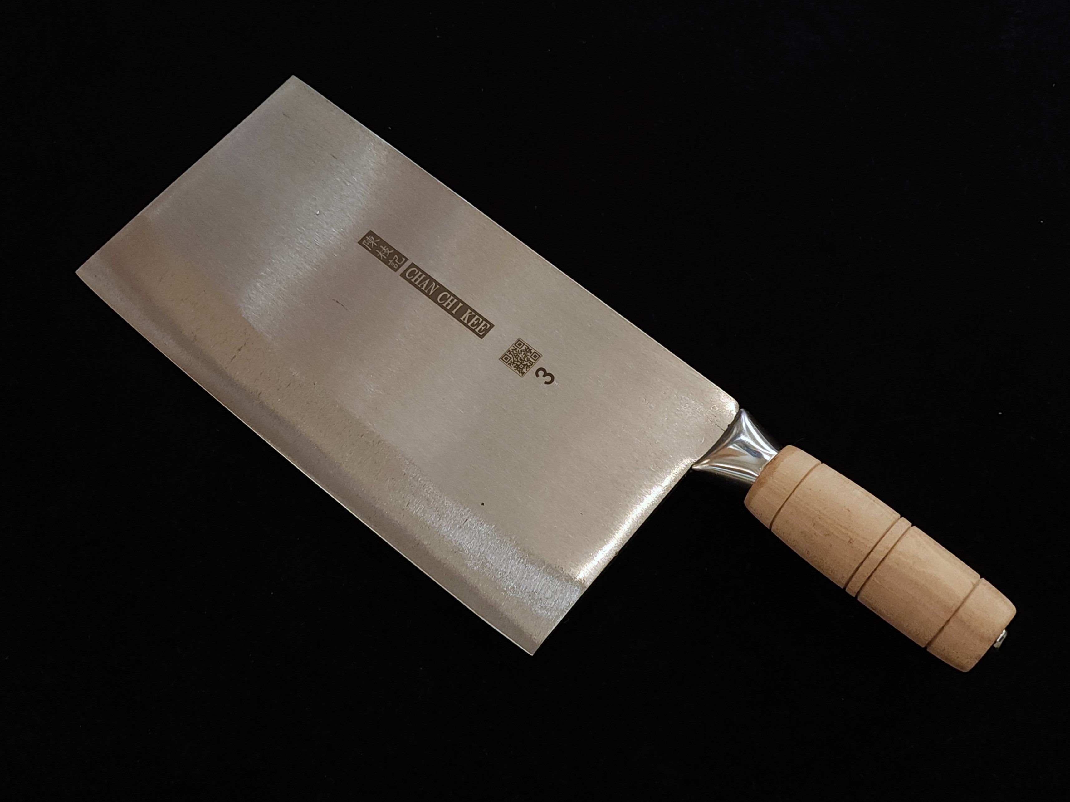 陳枝記（Chan Chi Kee） 点心包丁 陳枝記3號文武刀220mm KF1203 – Knife Life HK