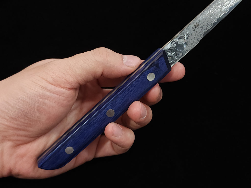 King AUS-10 Damascus Steak Knife