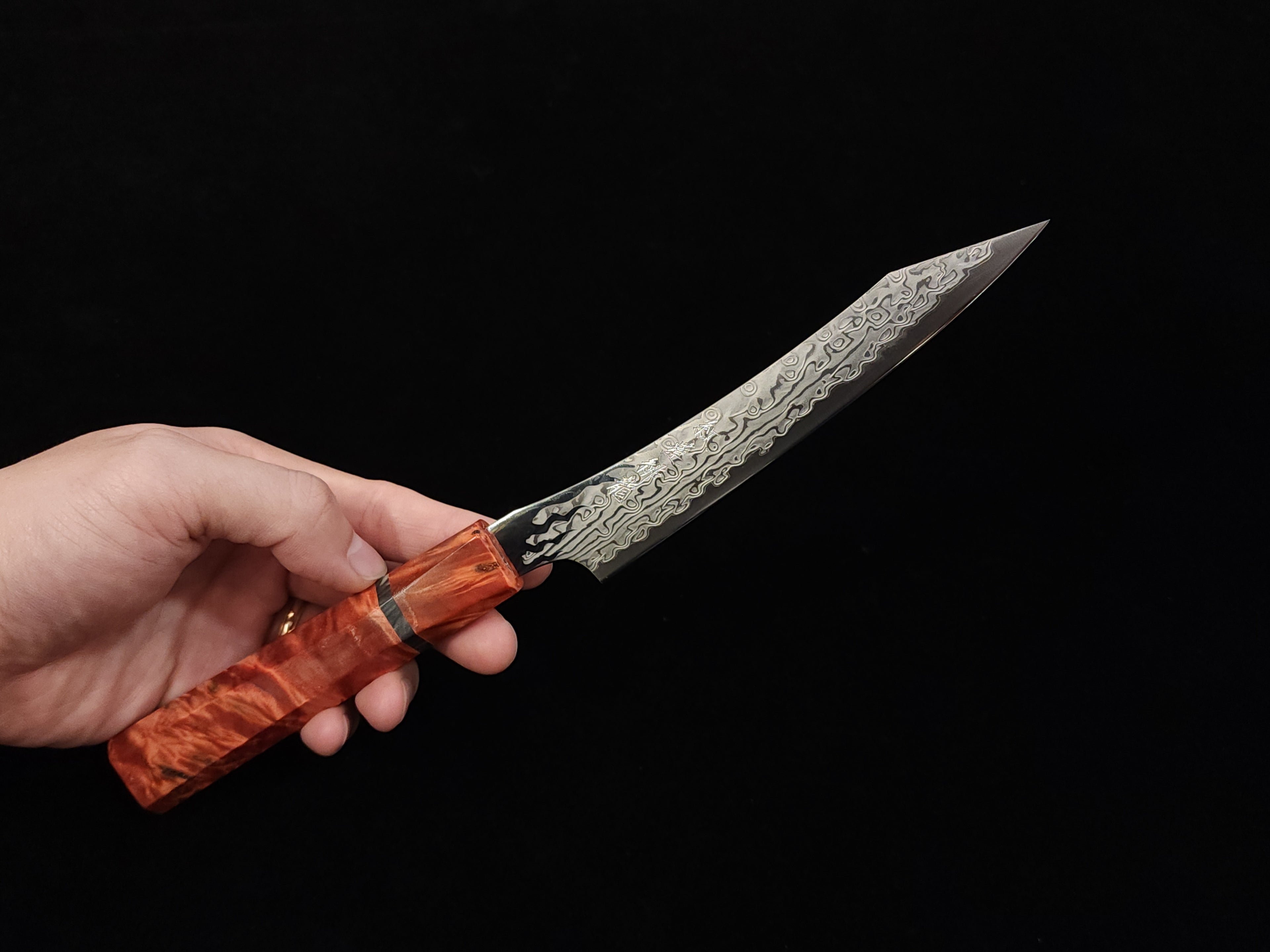 Ryusen Gurenhiryu Kai SPG STRIX Petty 135mm w/ Saya