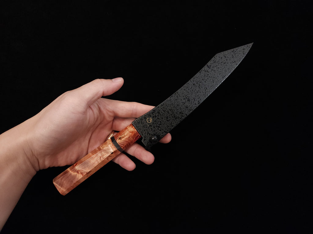 龍泉紅蓮緋龍‧改小刀135mm SPG STRIX (連鞘)