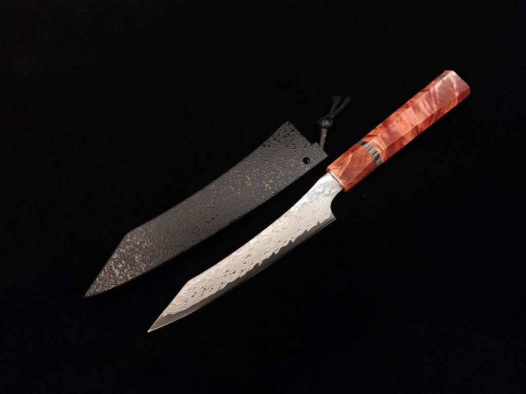 龍泉紅蓮緋龍‧改小刀135mm SPG STRIX (連鞘)