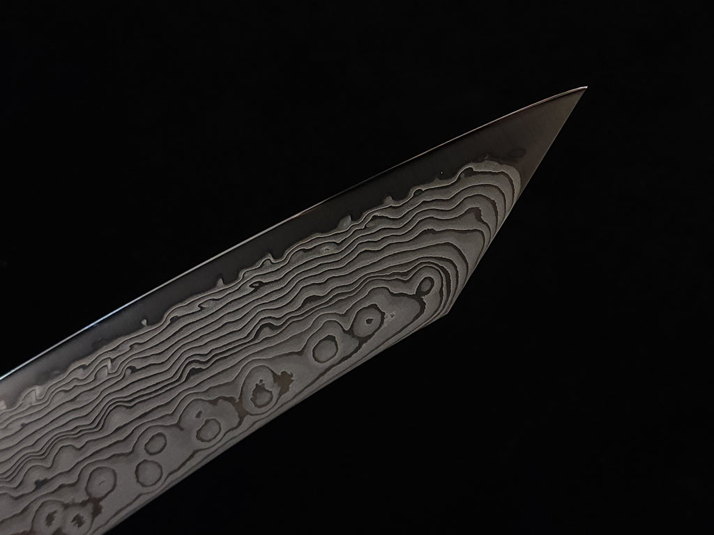 龍泉紅蓮緋龍‧改牛刀210mm SPG STRIX (連鞘)