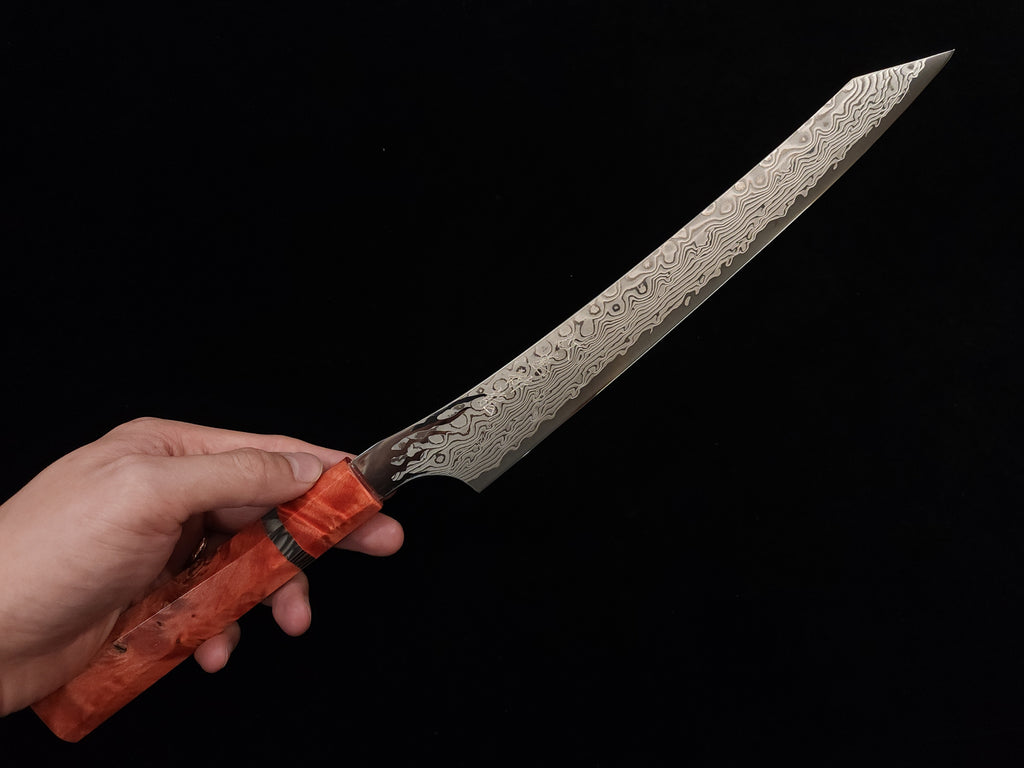 龍泉紅蓮緋龍‧改筋引260mm SPG STRIX (連鞘)