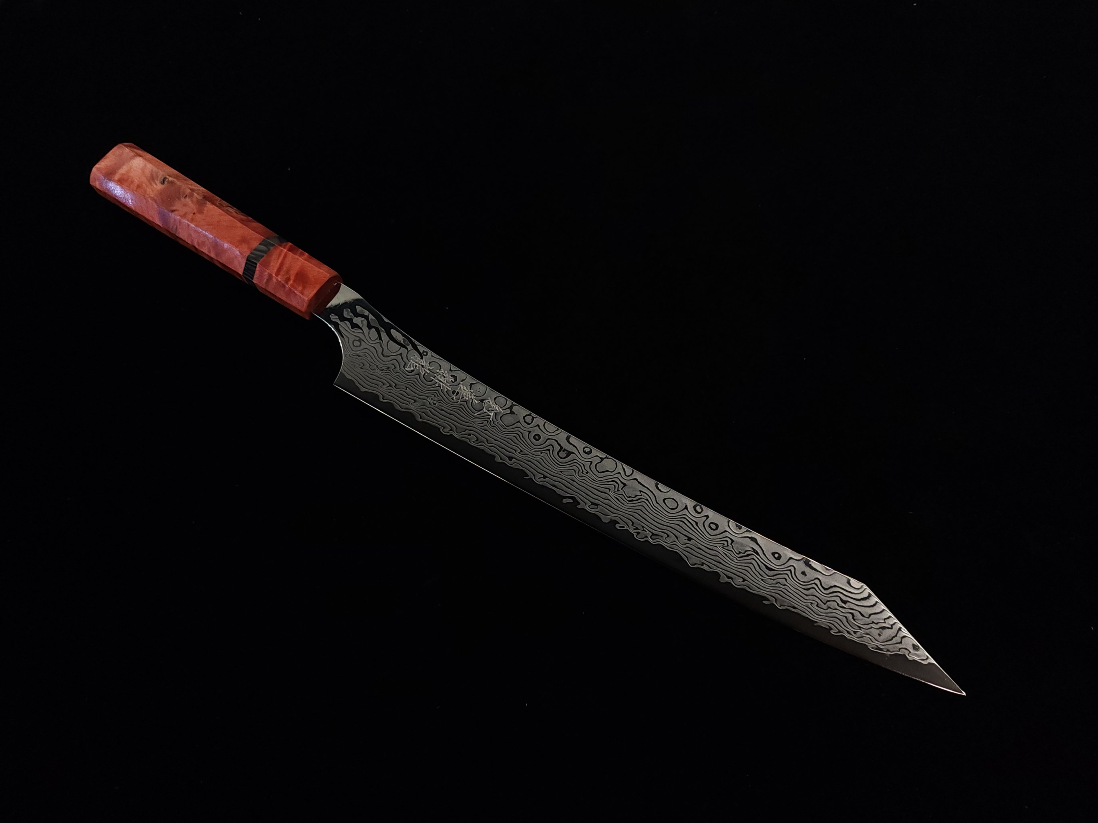 Ryusen Gurenhiryu Kai SPG STRIX Sujihiki 260mm w/ Saya