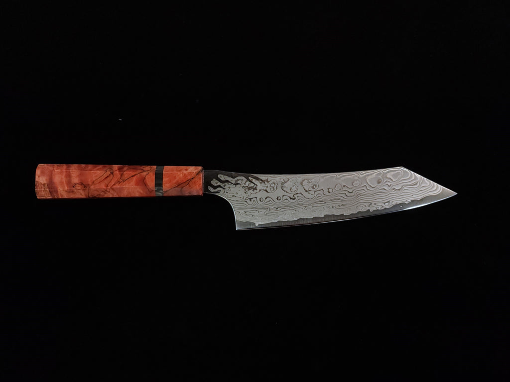 龍泉紅蓮緋龍‧改三德刀175mm SPG STRIX (連鞘)