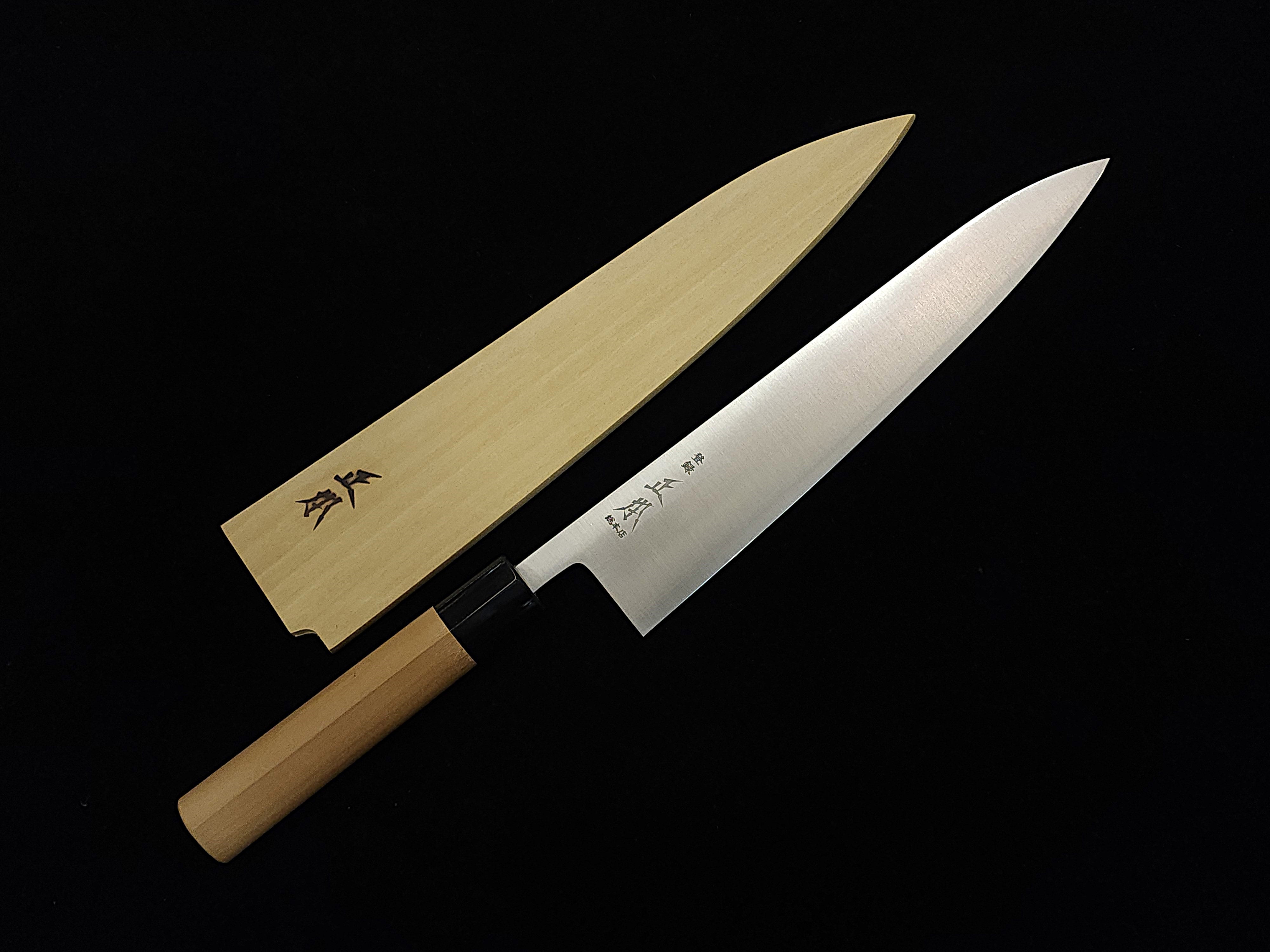 正本總本店KS玉白鋼牛刀連鞘– Knife Life HK
