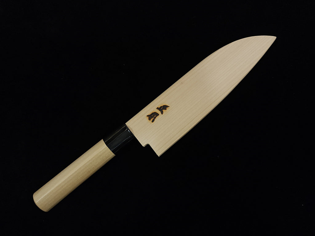 正本總本店青二鋼三德刀170mm連鞘