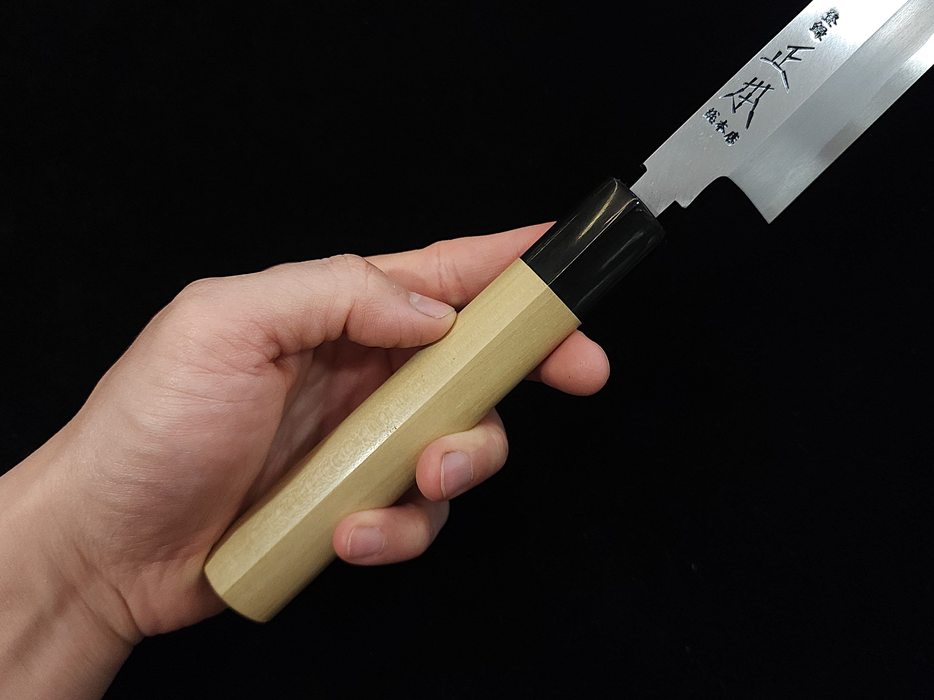 Masamoto Sohonten Shirogami 1 Yanagiba w/ Saya