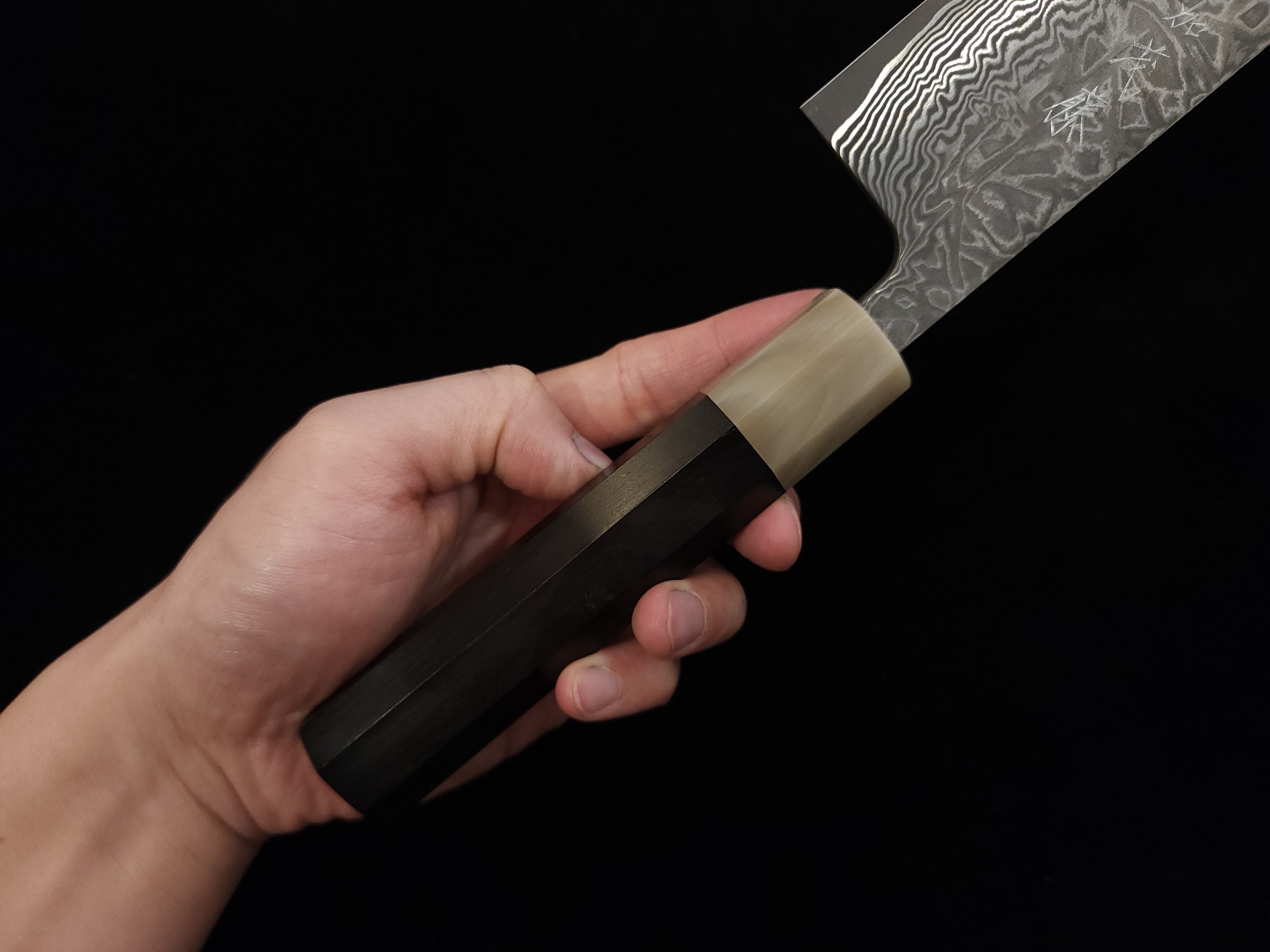 加茂詞朗SG-2大馬士革切付牛刀