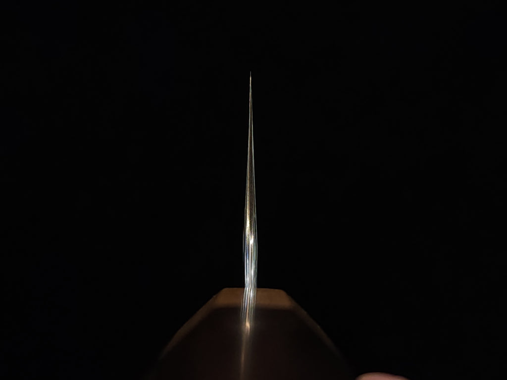 Yoshimi Kato SPG STRIX V-Tsuchime Santoku 170mm