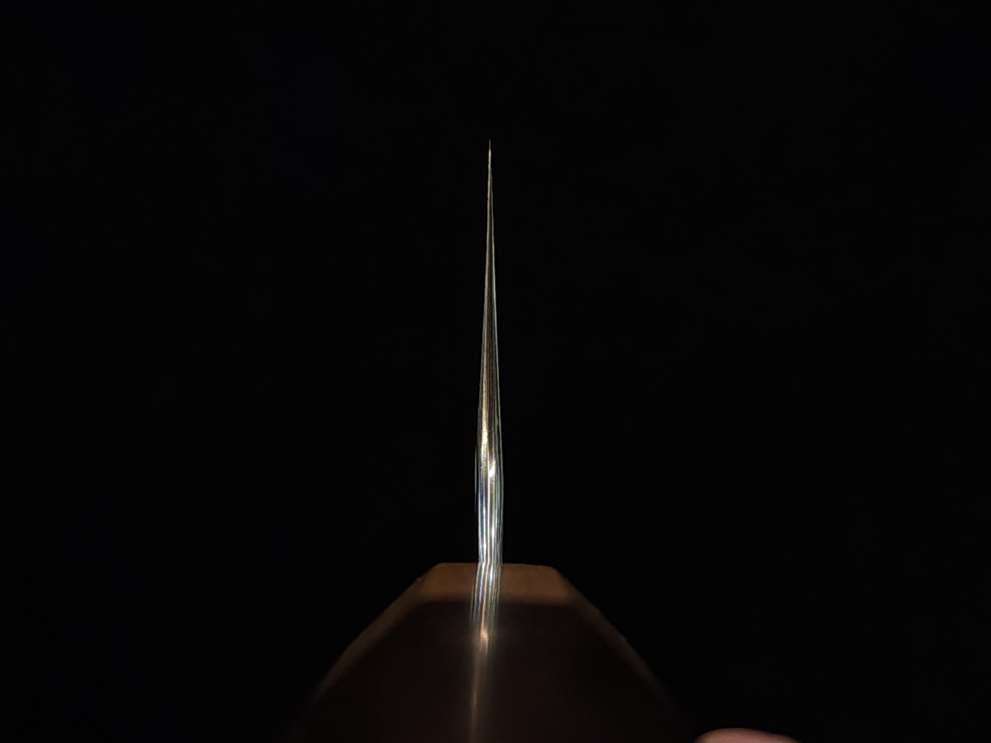 Yoshimi Kato SPG STRIX V-Tsuchime Santoku 170mm