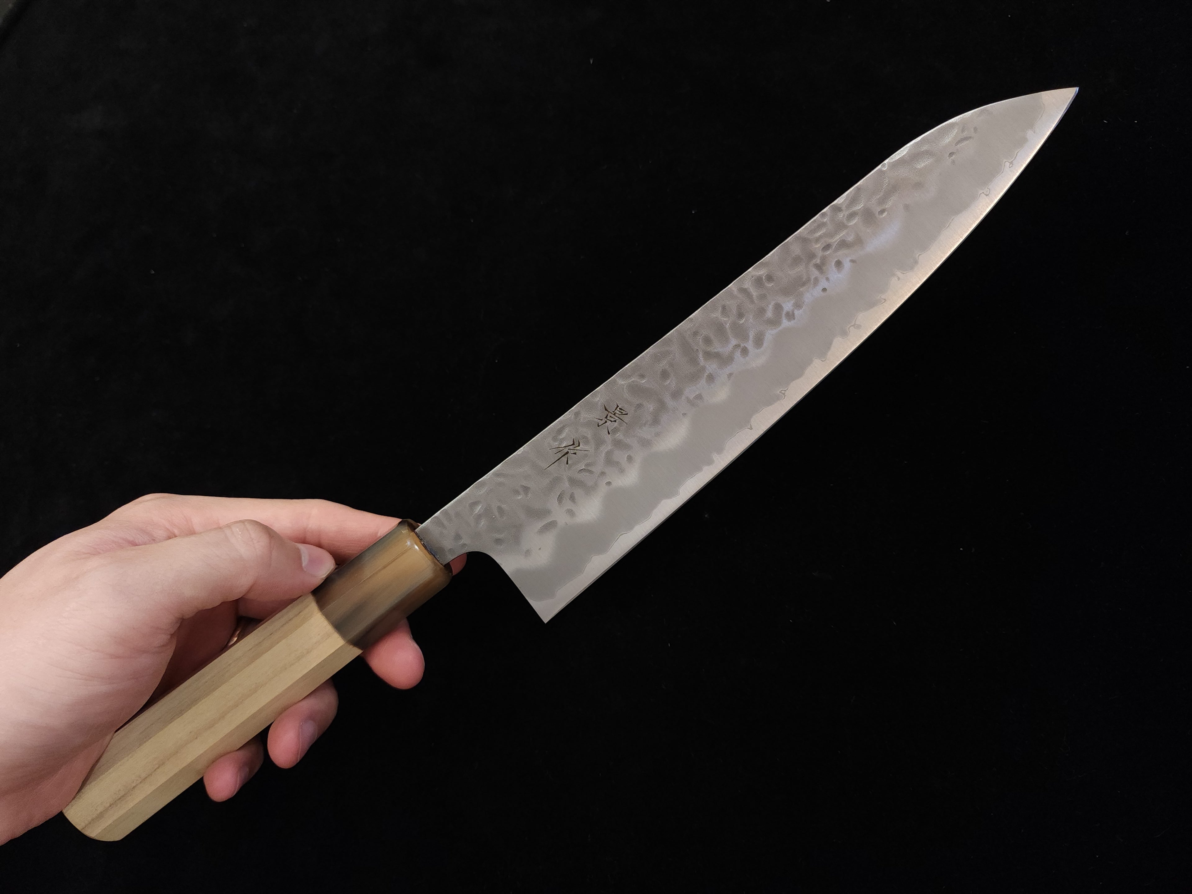 景作白一鋼鎚目牛刀210mm