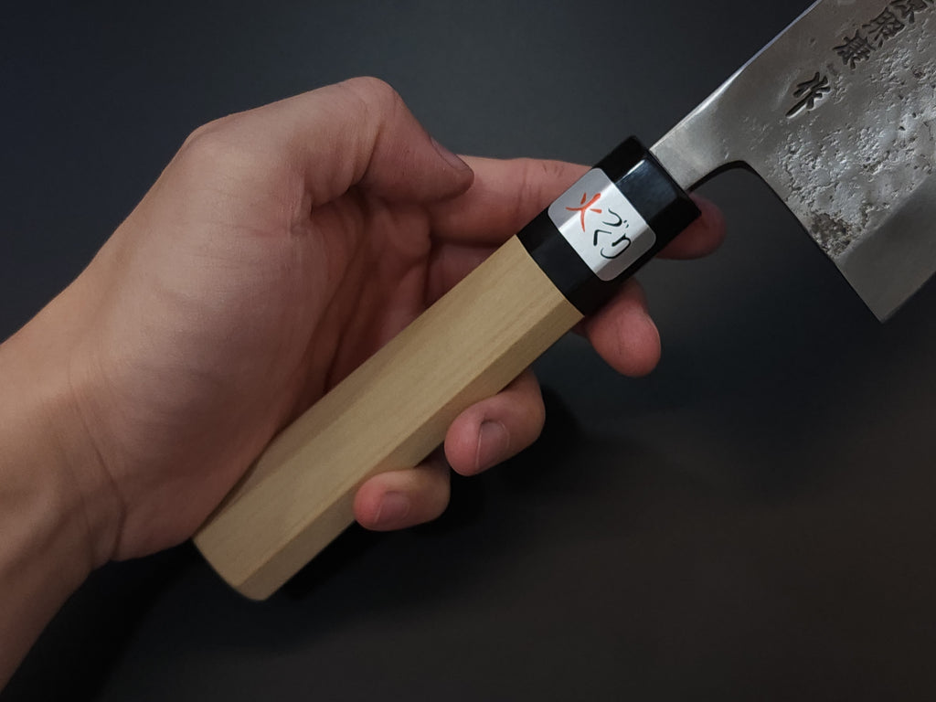 藤原照康 幻之名刀 白一鋼 出刃180mm