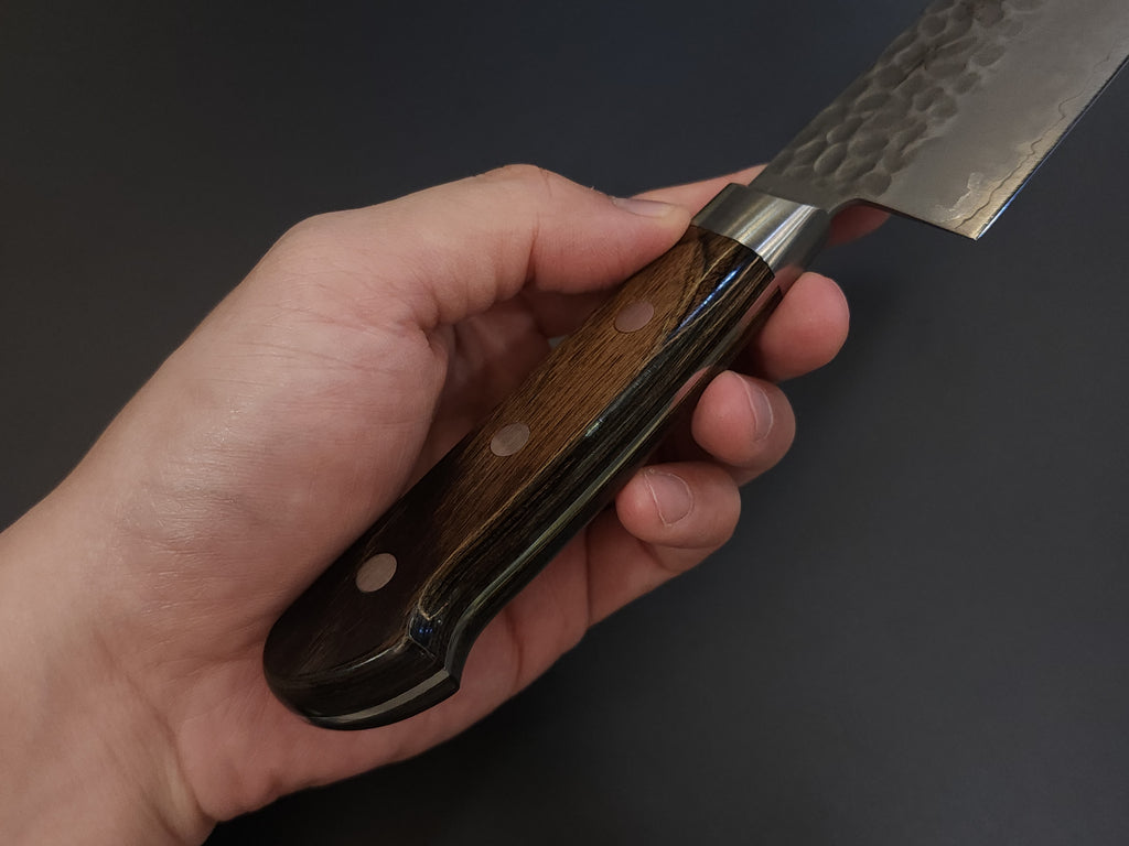 King AUS-8 Tsuchime Santoku 180mm