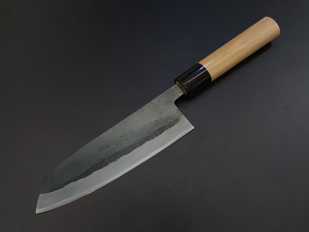 正本總本店白鋼三德刀170mm連鞘