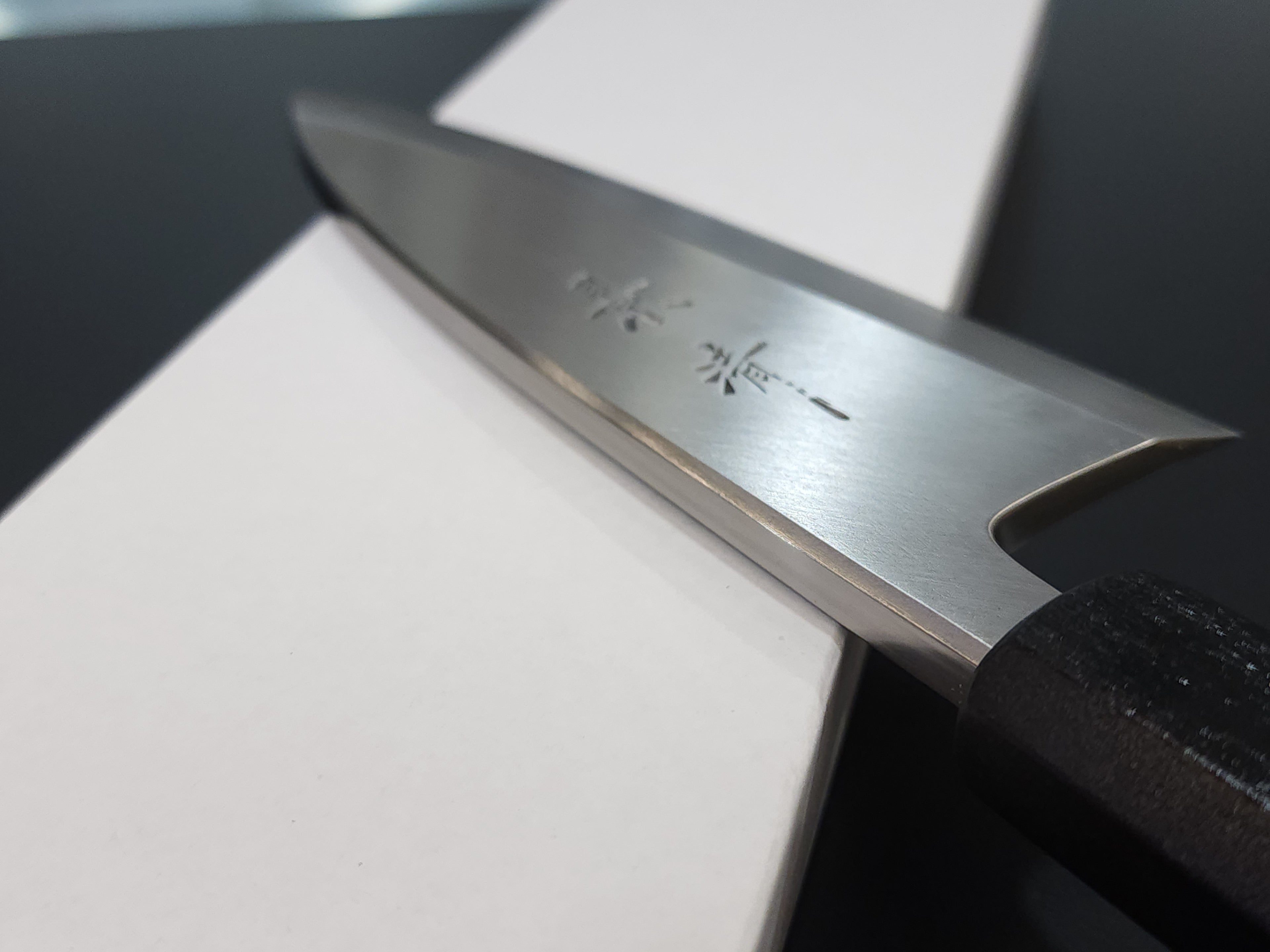 景清銀三出刃連鞘