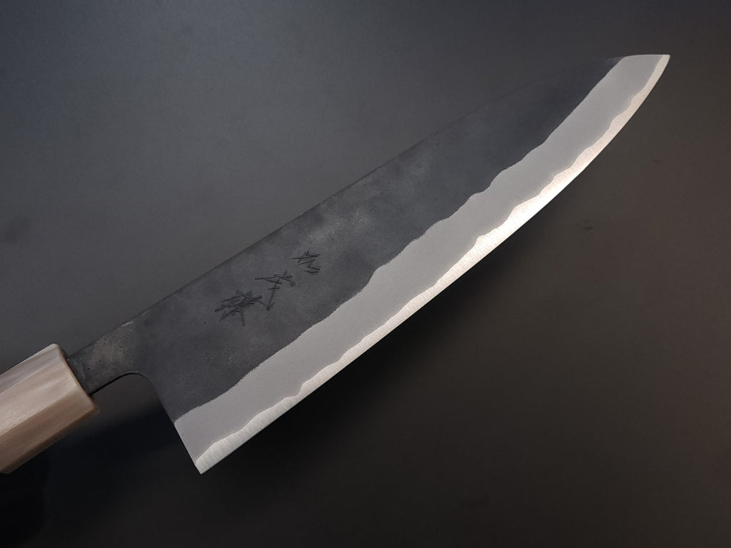 Shiro Kamo Aogami Super Kurochi Gyuto