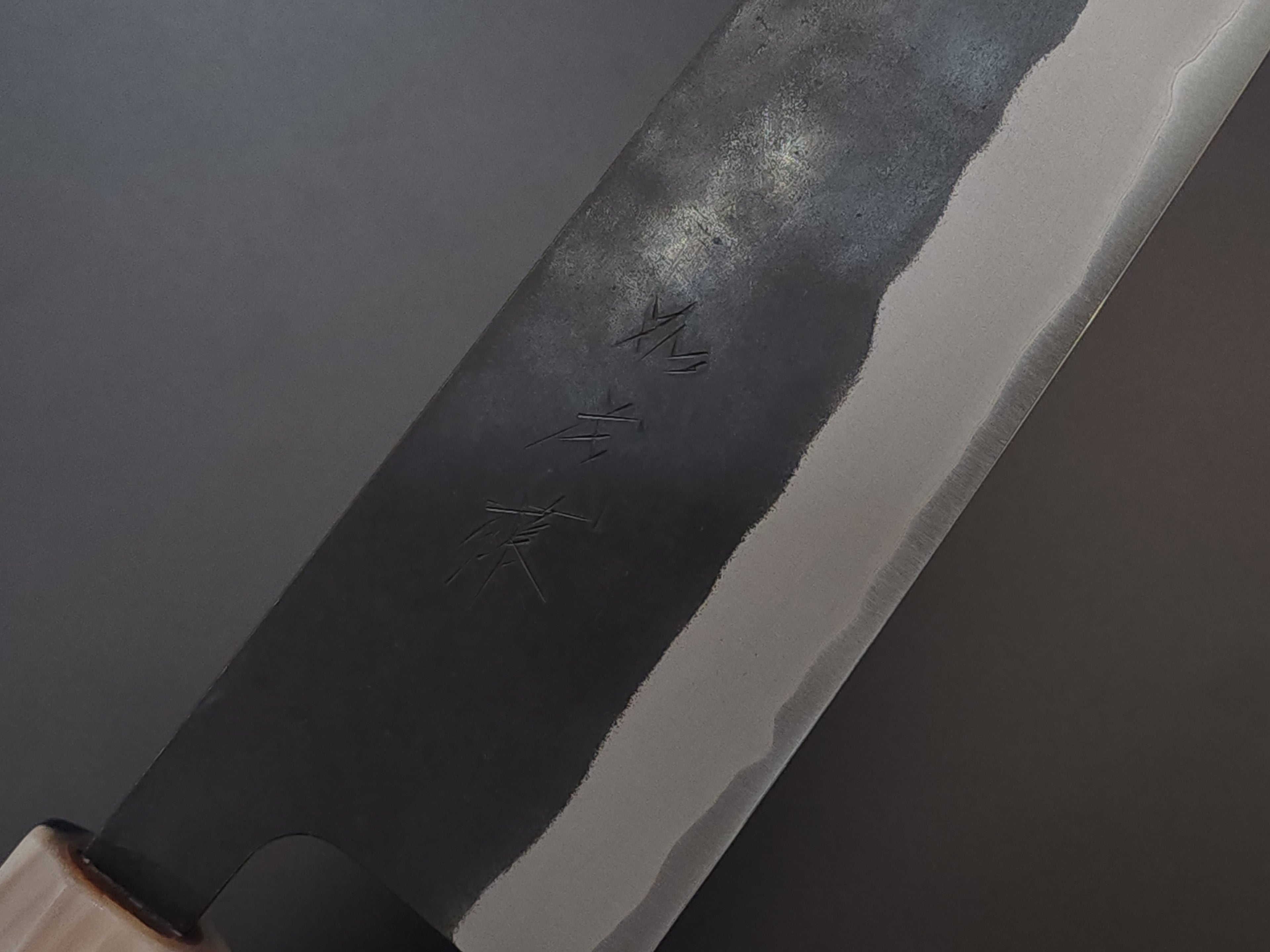 Shiro Kamo Aogami Super Kurochi Gyuto