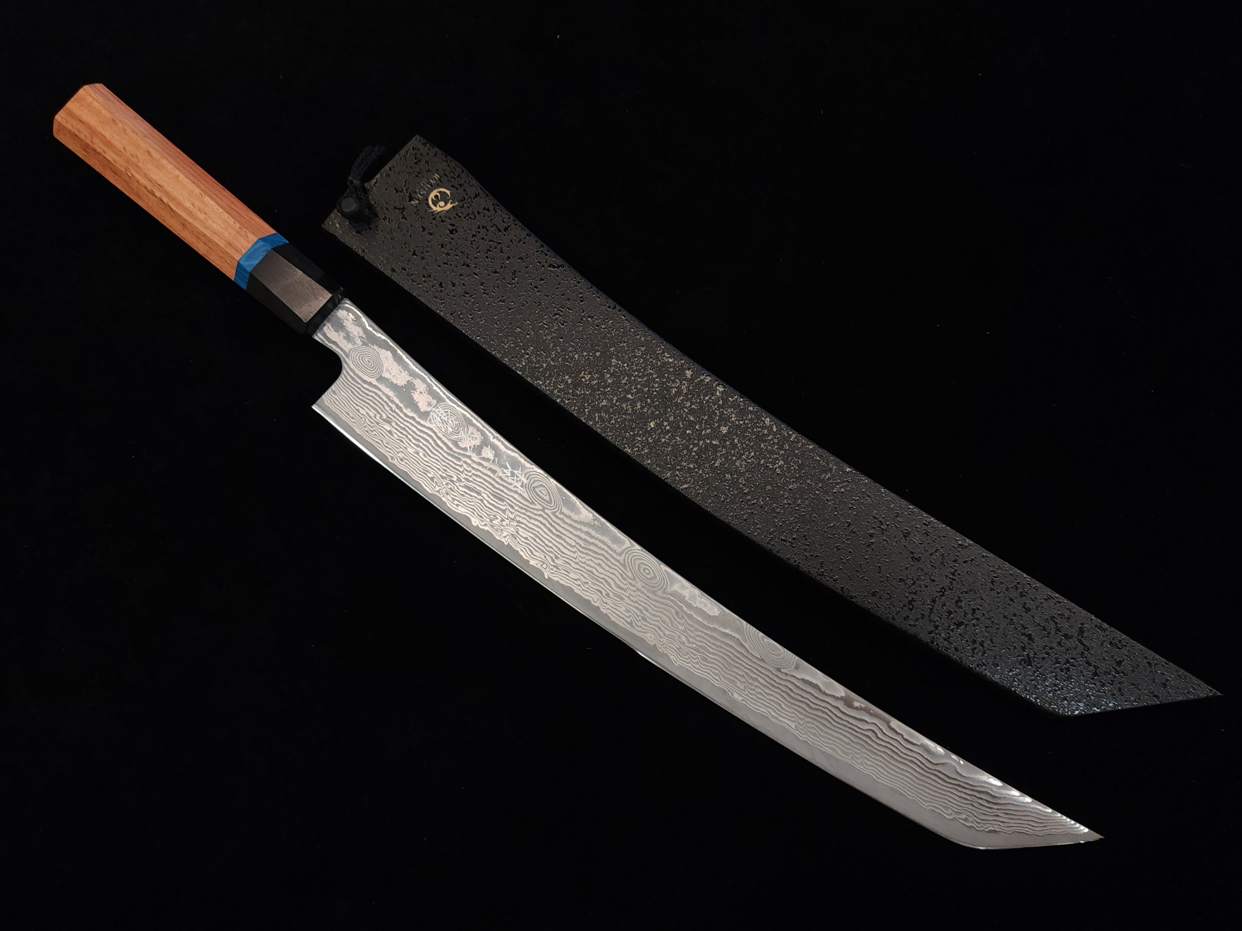 龍泉梵天雲龍‧改(和)VG-10先丸筋引300mm 連鞘– Knife Life HK