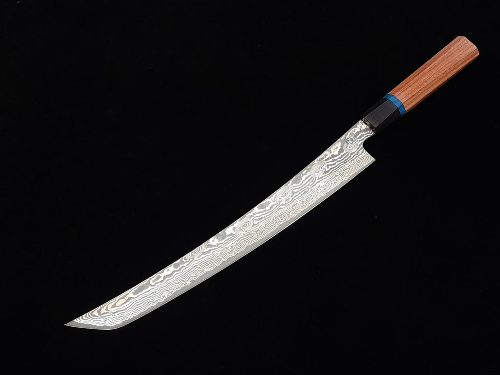 龍泉梵天雲龍‧改(和)VG-10先丸筋引300mm 連鞘