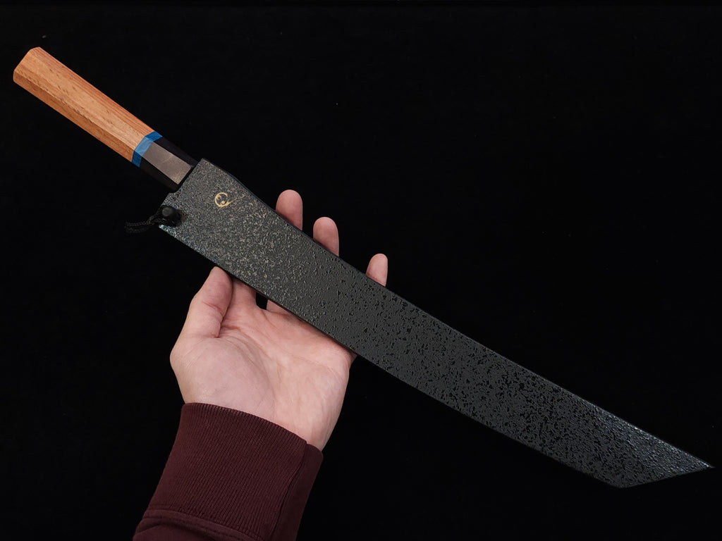 龍泉梵天雲龍‧改(和)VG-10先丸筋引300mm 連鞘