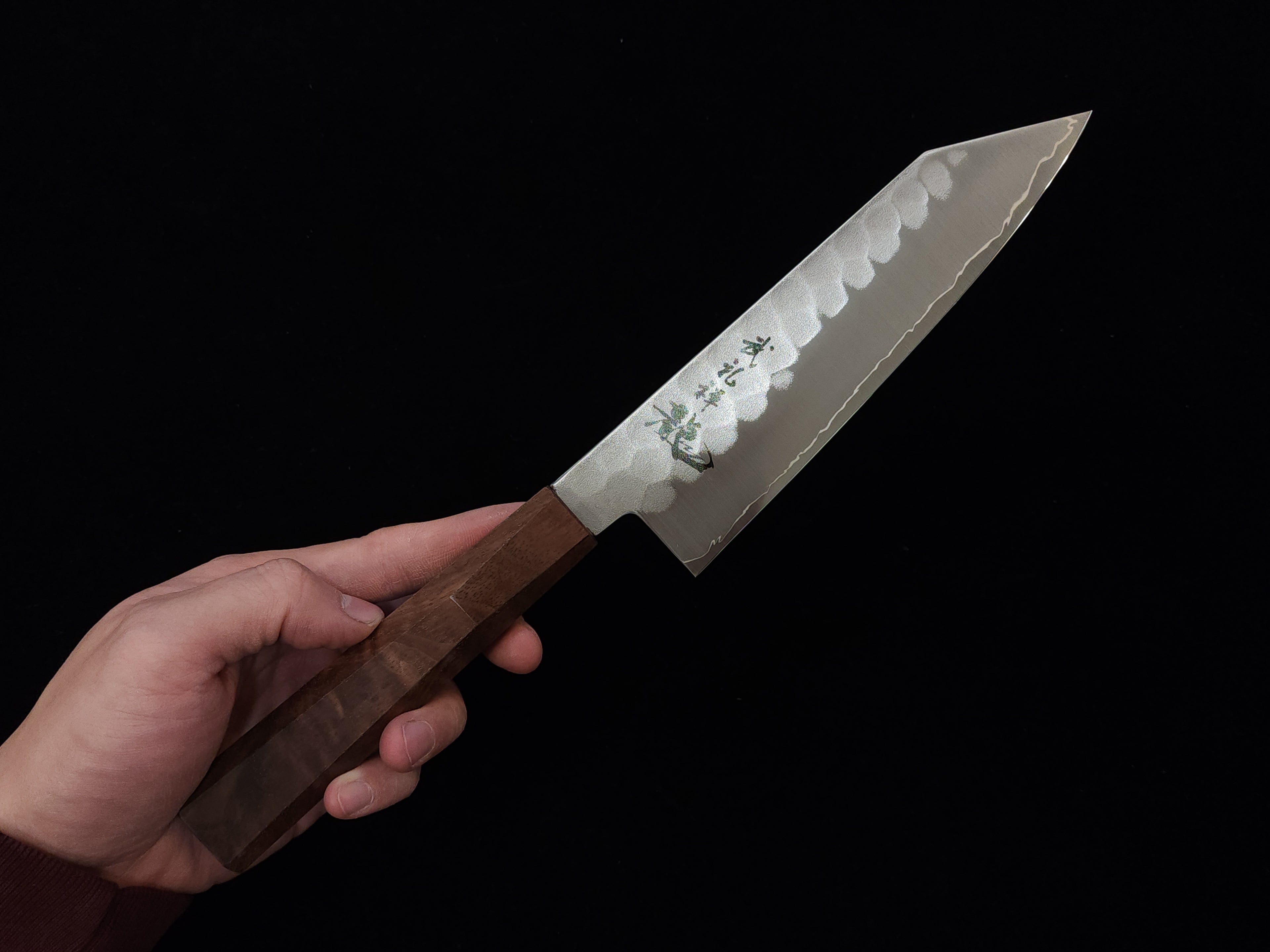 龍泉武禮禪龍(和)SG-2切付三德刀175mm