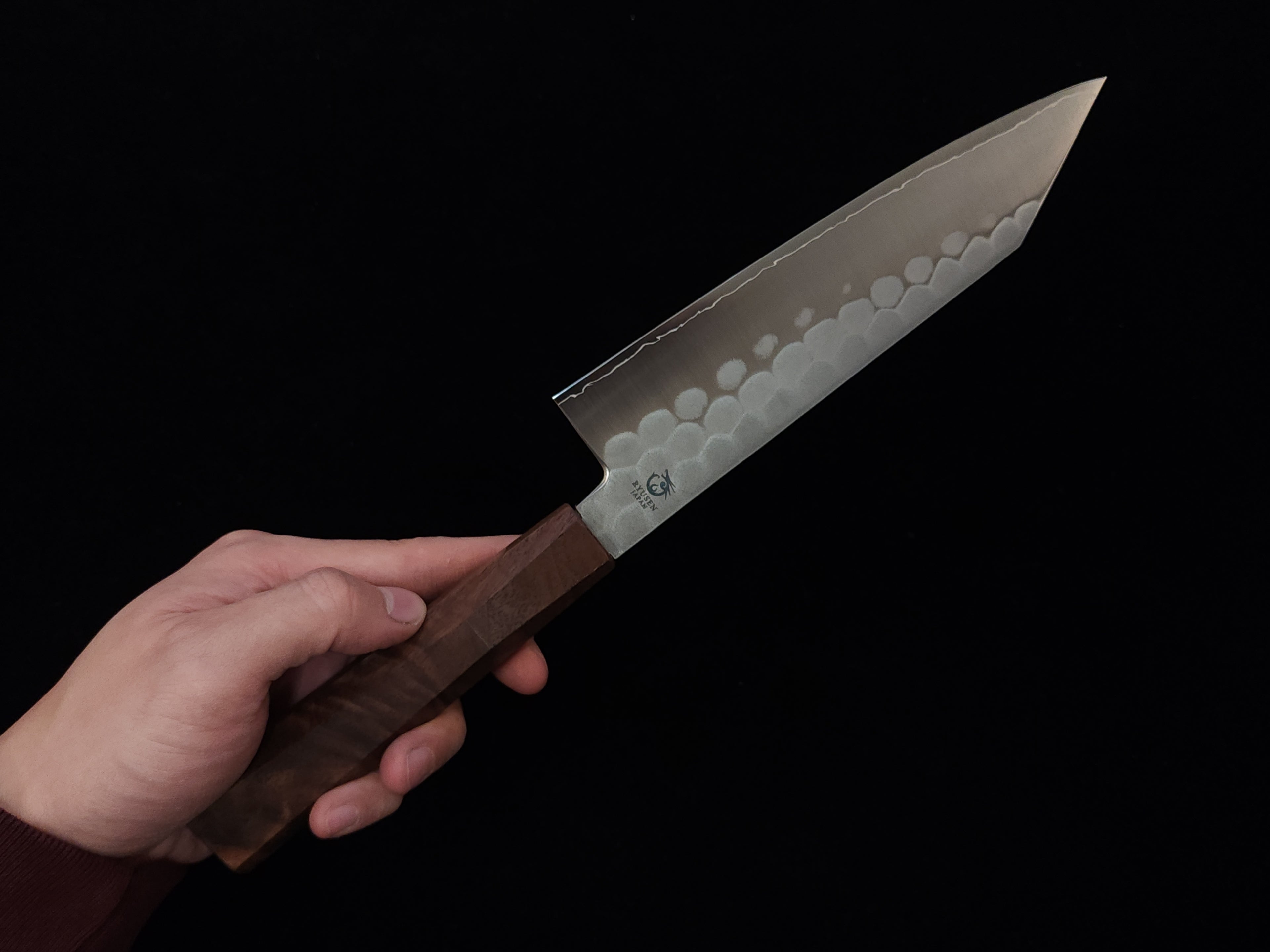 龍泉武禮禪龍(和)SG-2切付三德刀175mm