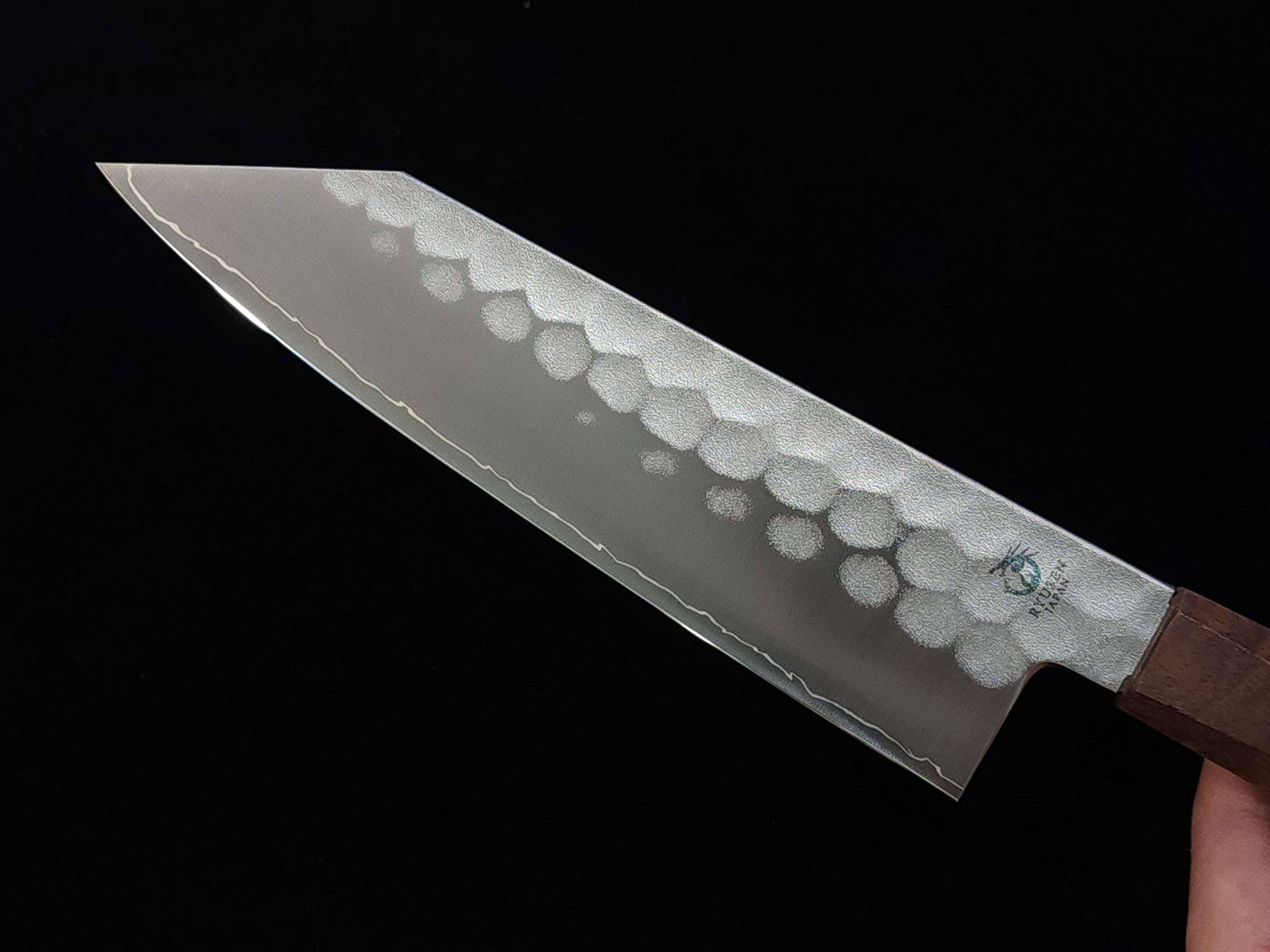 龍泉武禮禪龍(和)SG-2切付三德刀175mm