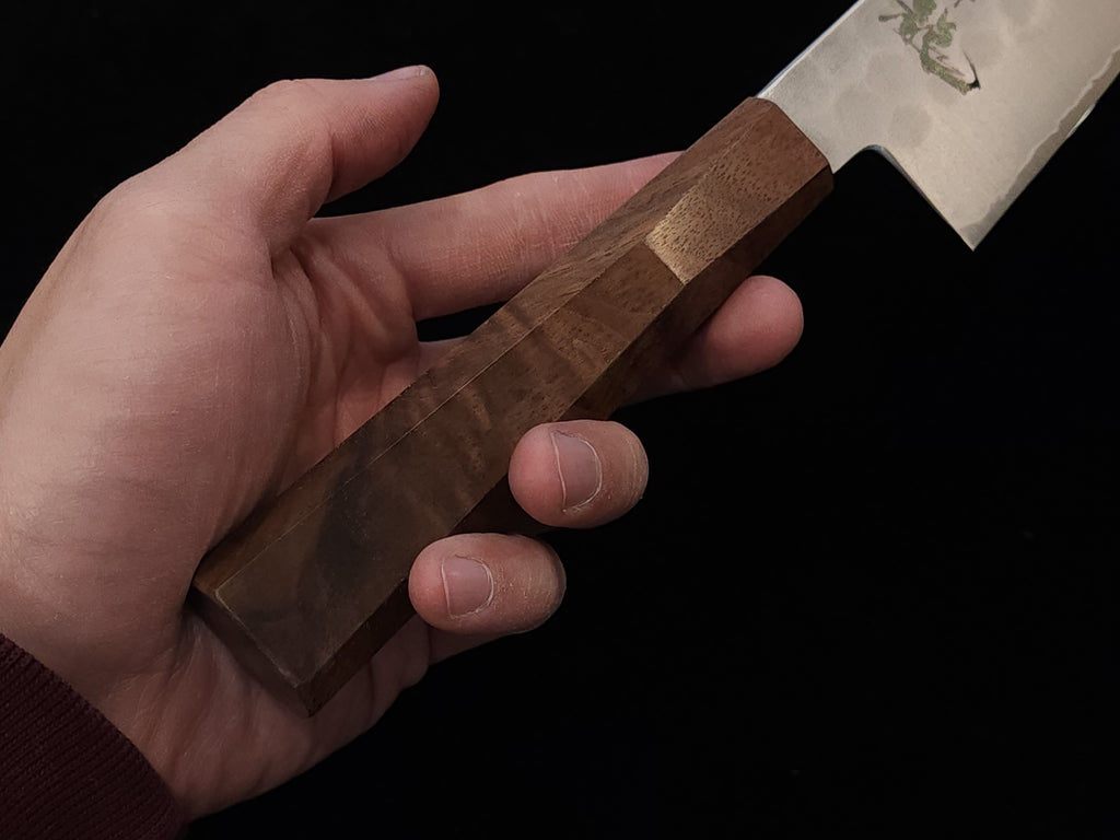 龍泉武禮禪龍(和)SG-2切付三德刀175mm