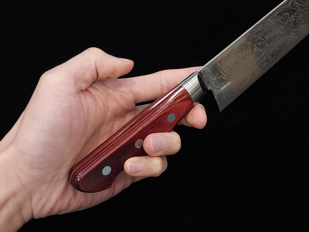 景作AUS10 旋渦大馬士革切付210mm