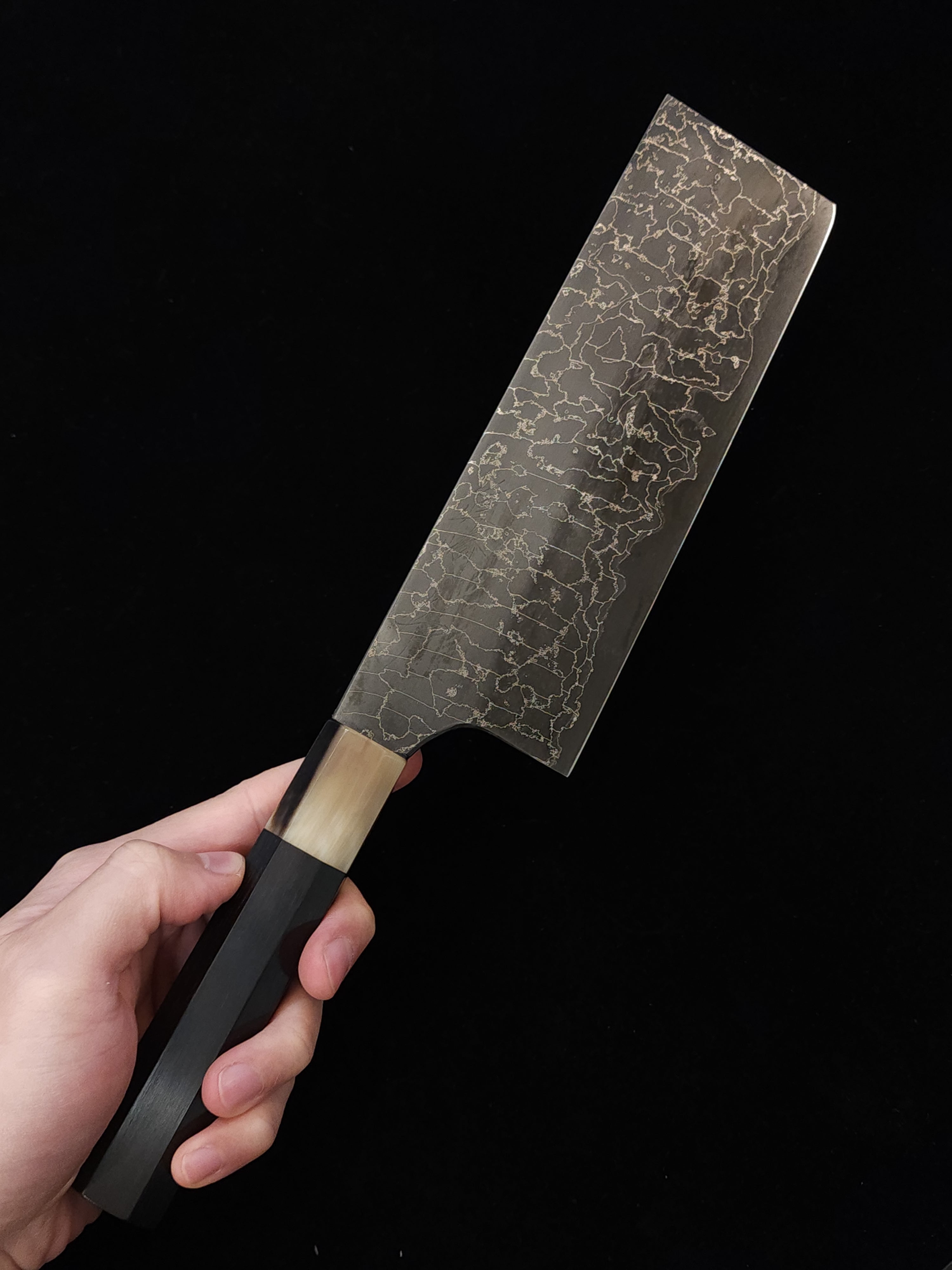 真崎直樹本三校青一鋼鋼珠大馬士革菜切165m