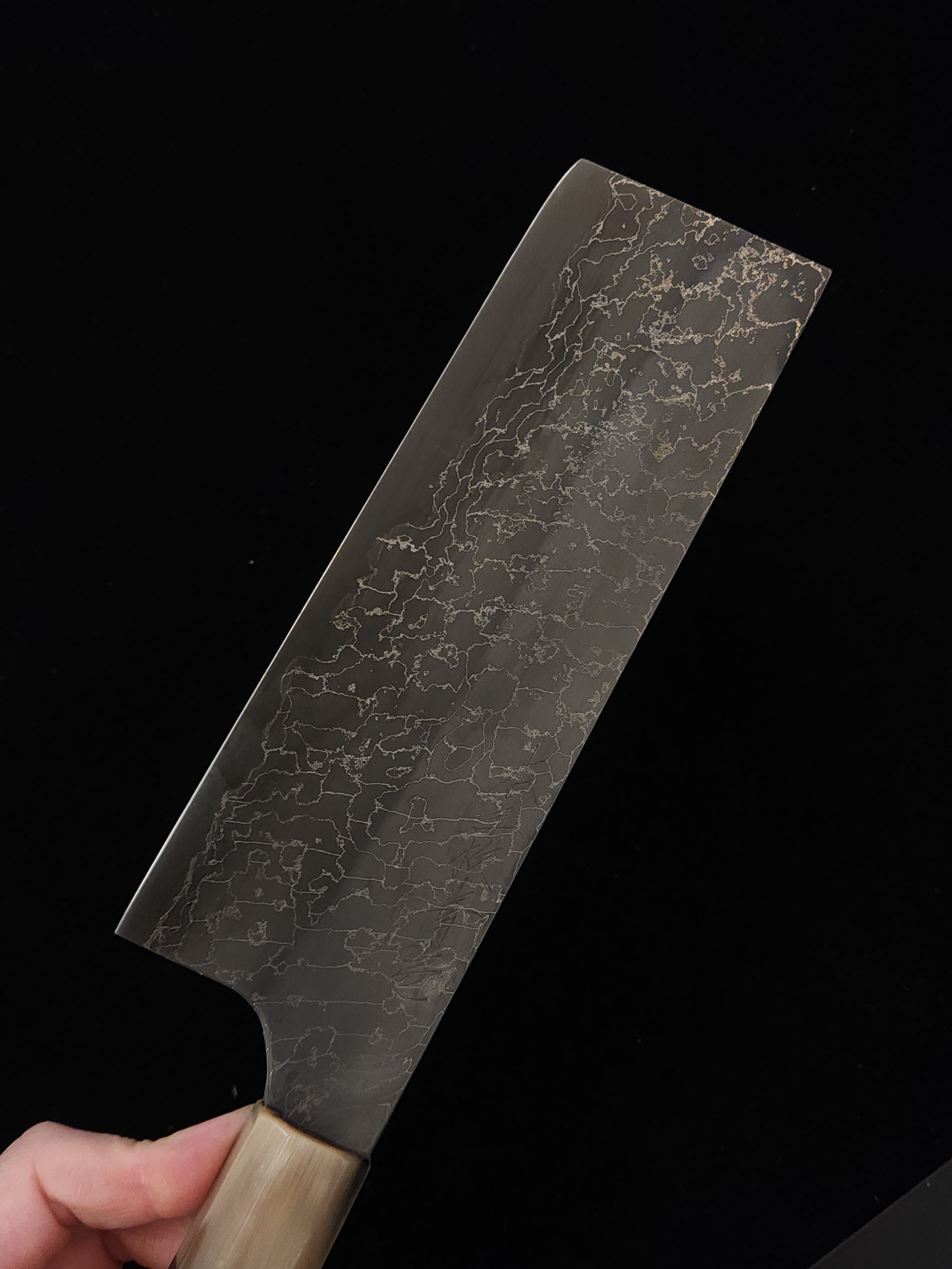 真崎直樹本三校青一鋼鋼珠大馬士革菜切165m