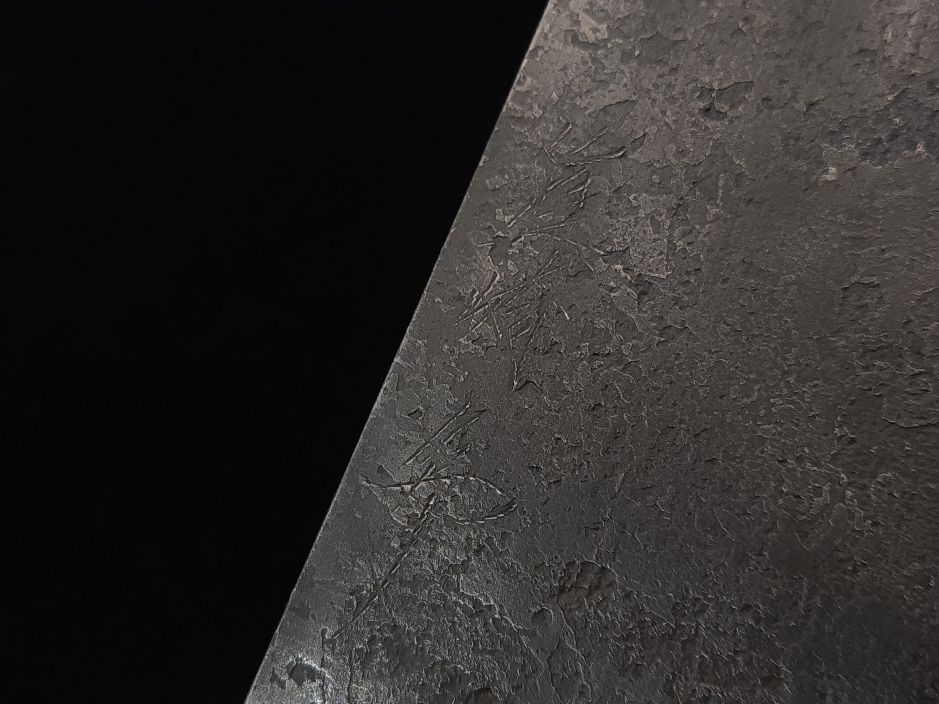 真崎直樹本三枚白二鋼黑梨地中華刀210mm