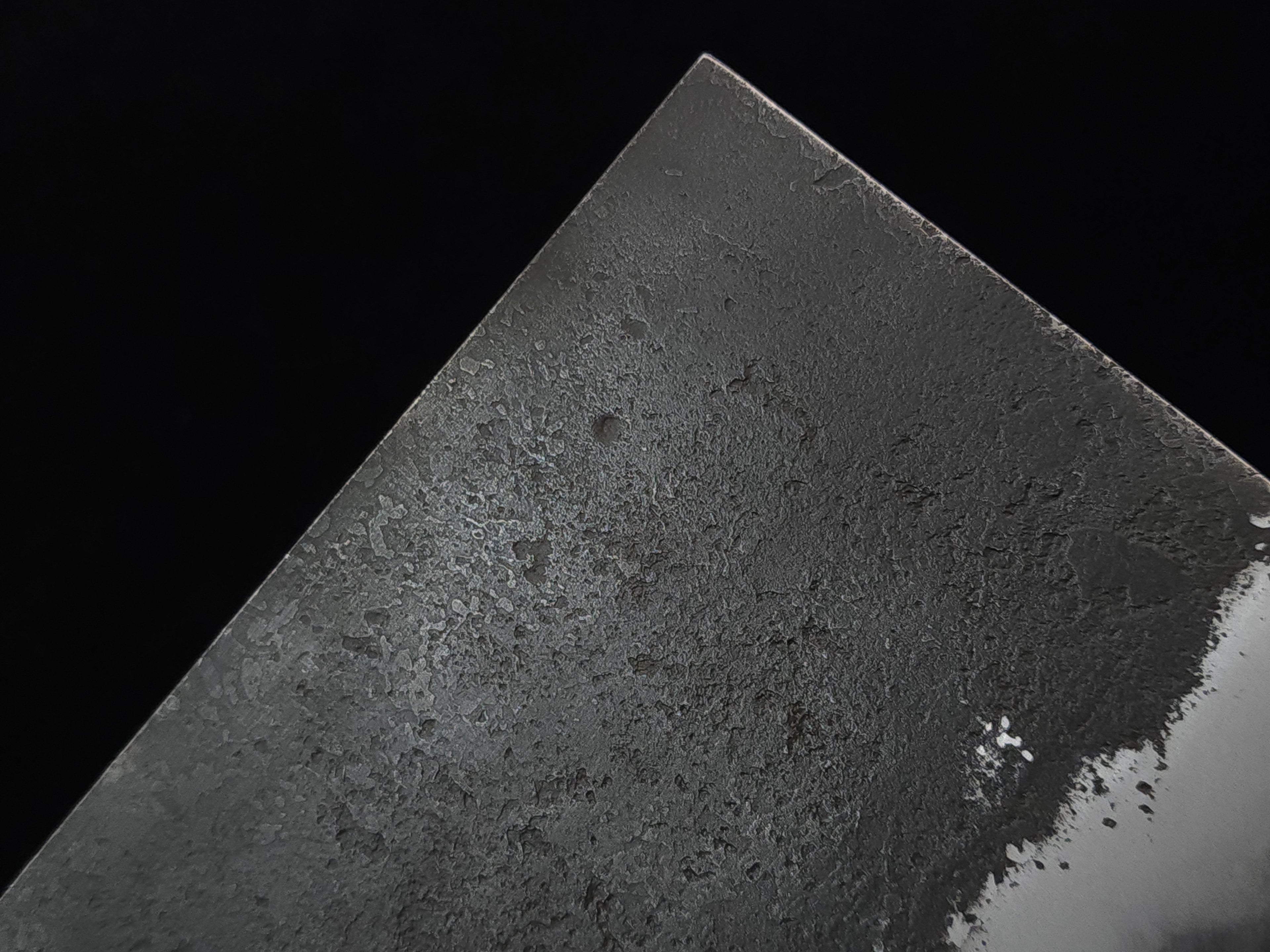 真崎直樹本三枚白二鋼黑梨地中華刀210mm