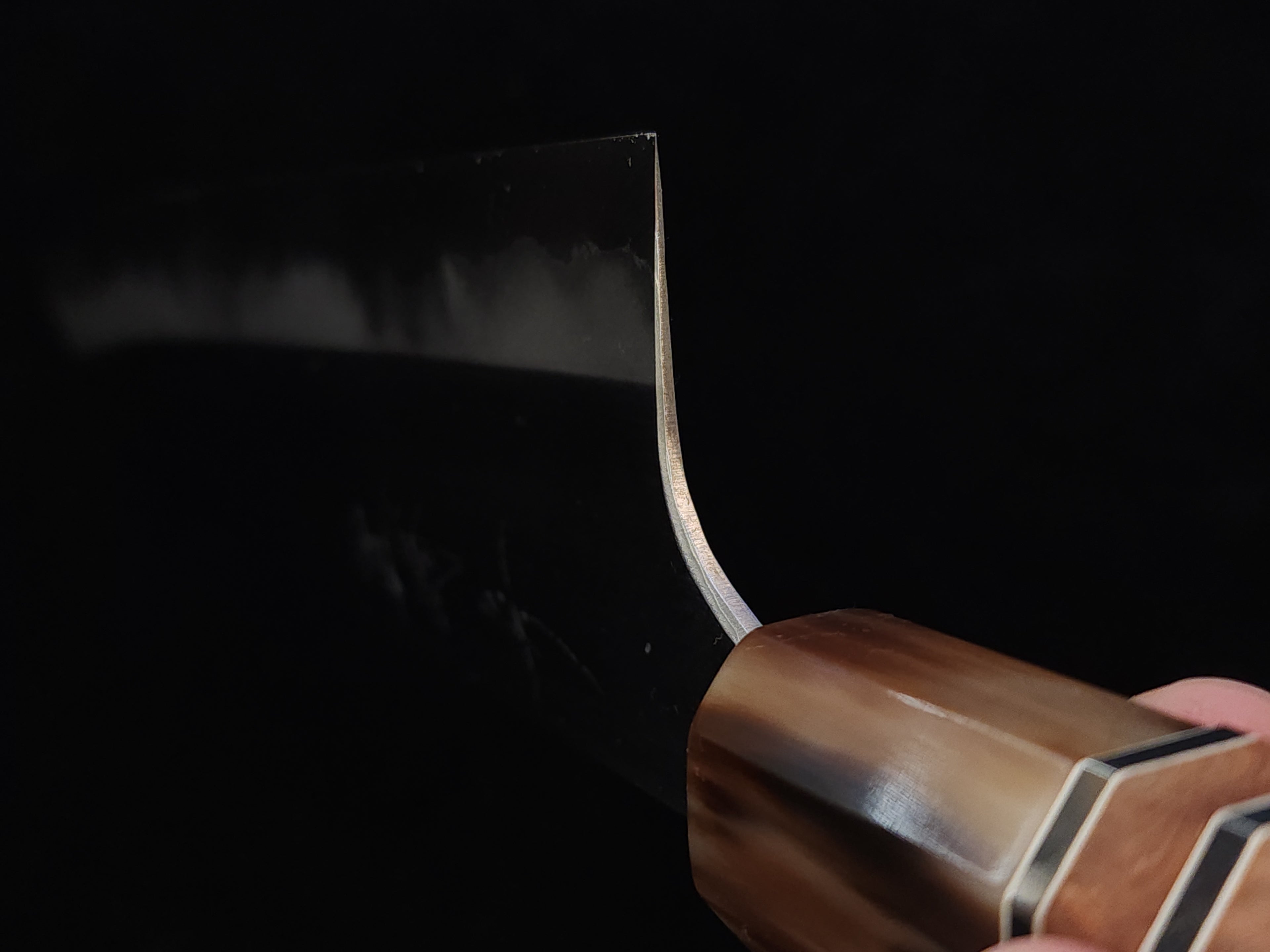 真崎直樹本三枚超青鋼切付牛刀210mm