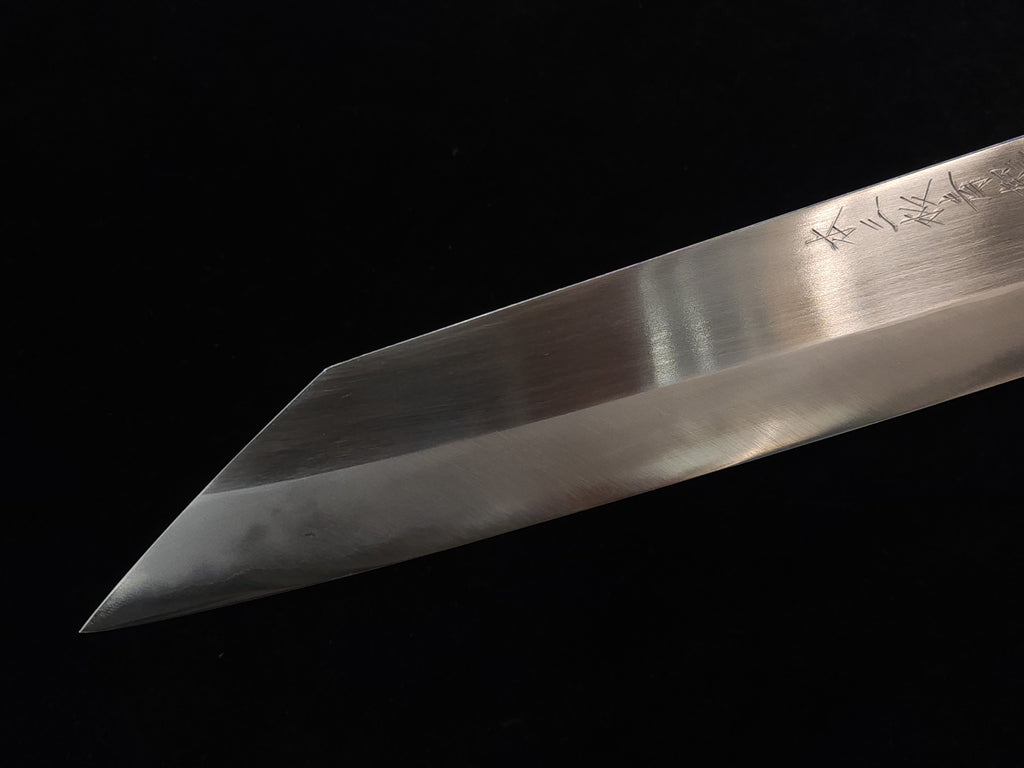 真崎直樹本三枚超青鋼切付牛刀240m