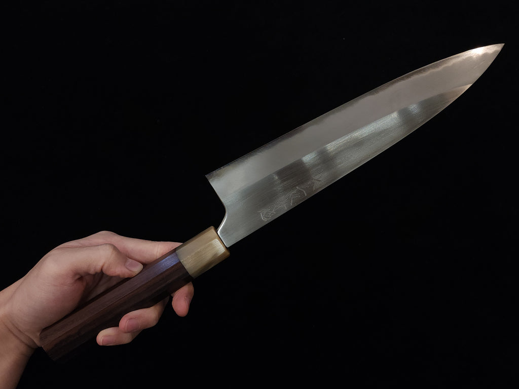 真崎直樹本三枚超青鋼牛刀240mm